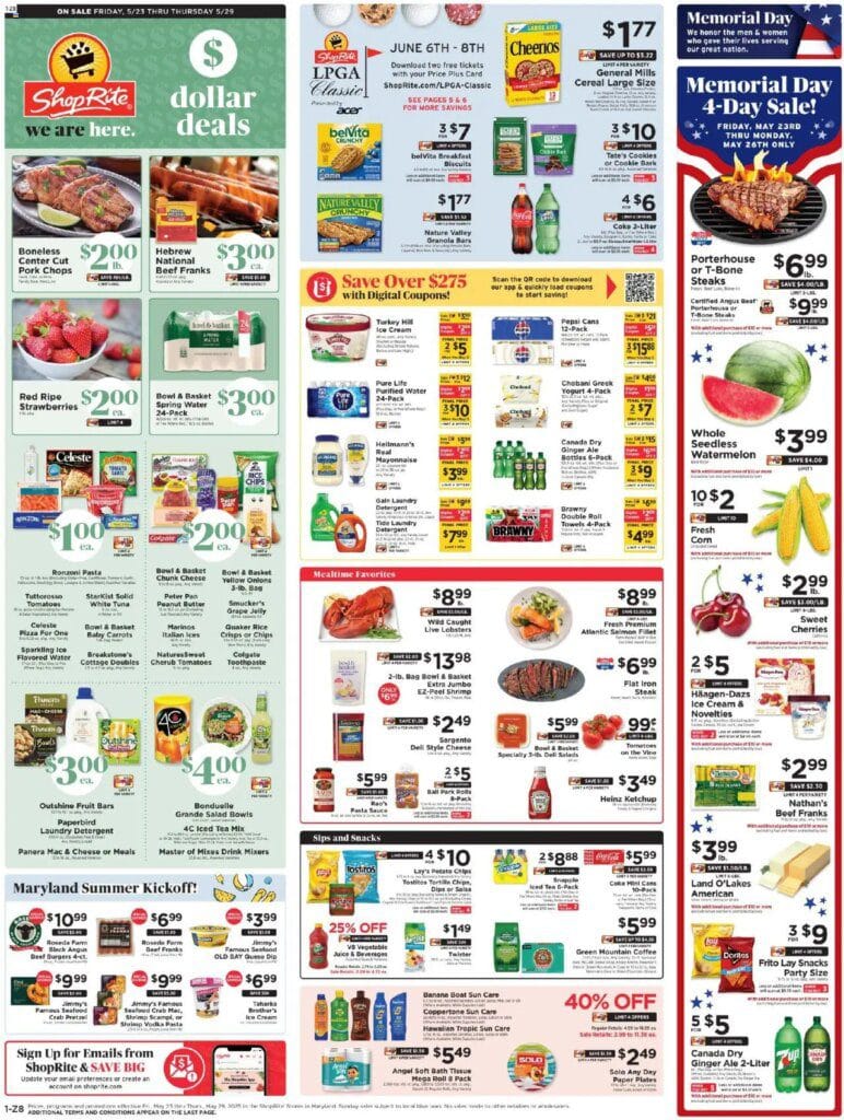 ShopRite Circular from 05232025 gtgt Weekly Ad flyer