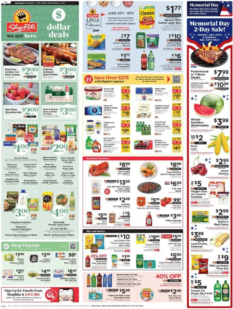 ShopRite Circular from 05252025 gtgt Weekly Ad flyer