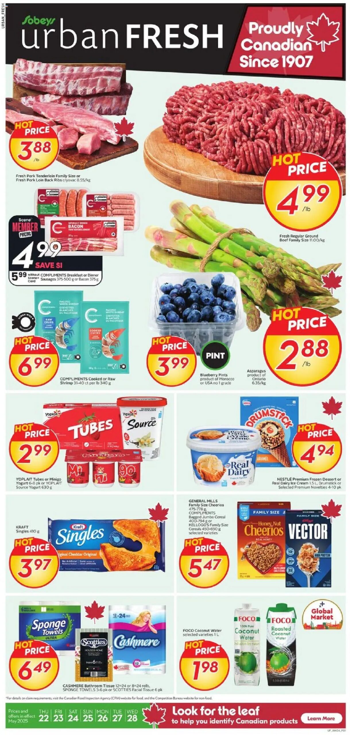 Sobeys weekly flyer starting May 22, 2025 ⭐️