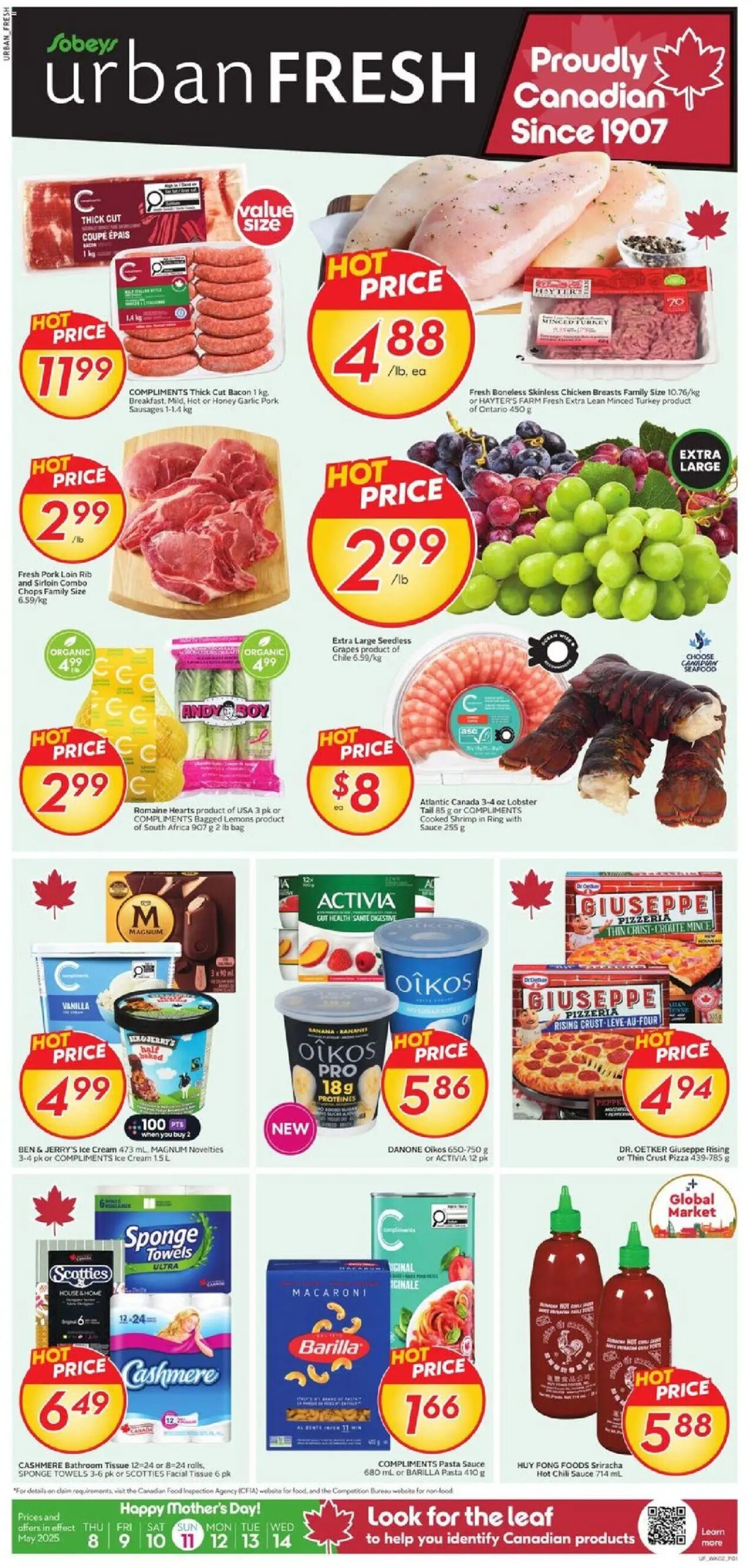 Sobeys weekly flyer starting May 8, 2025 ⭐️