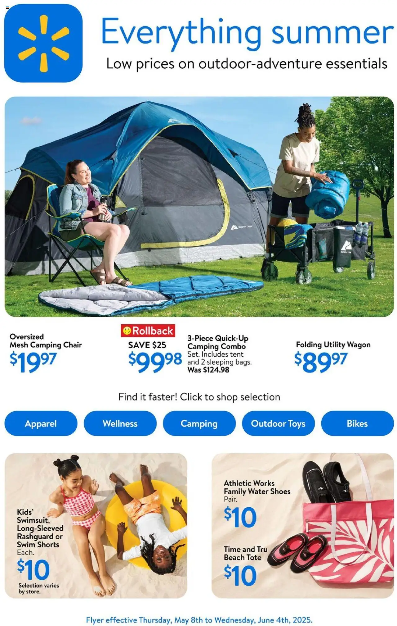 Walmart weekly flyer starting May 8, 2025 ⭐️