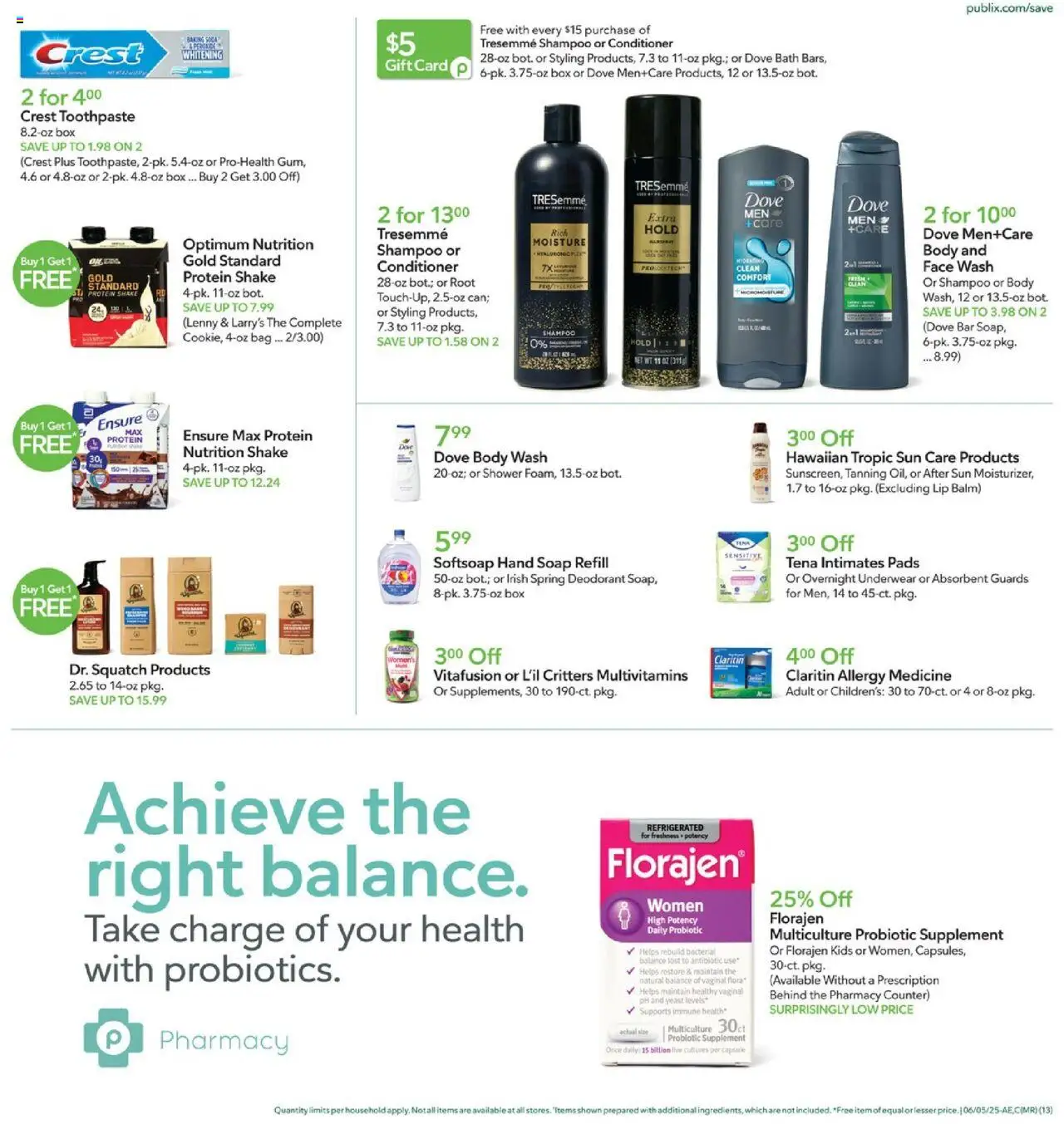 Publix Weekly ad from (06/04/2025) - Ad this week, Flyer - Page number 13