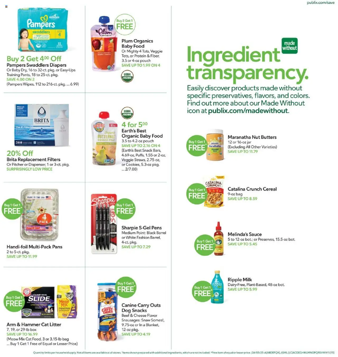 Publix Weekly ad from (06/04/2025) - Ad this week, Flyer - Page number 15