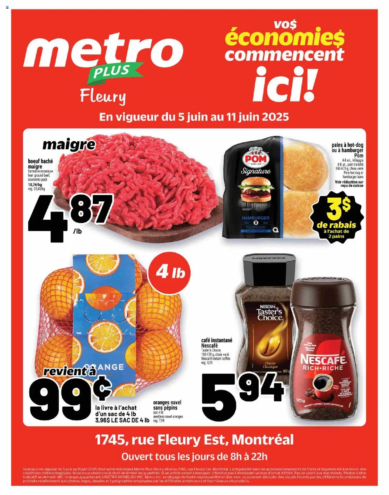 Metro weekly flyer starting Jun 5, 2025 ⭐️