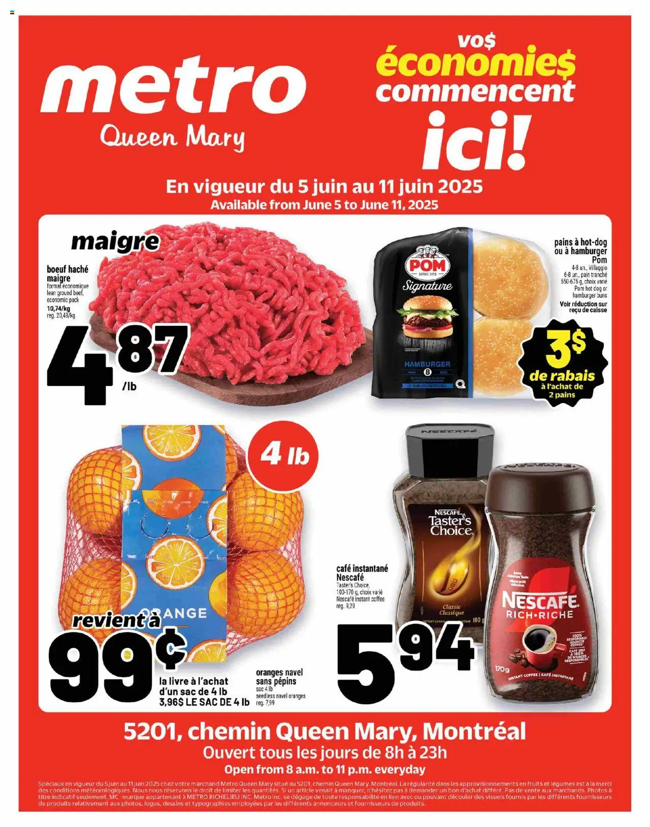 Metro weekly flyer starting Jun 5, 2025 ⭐️