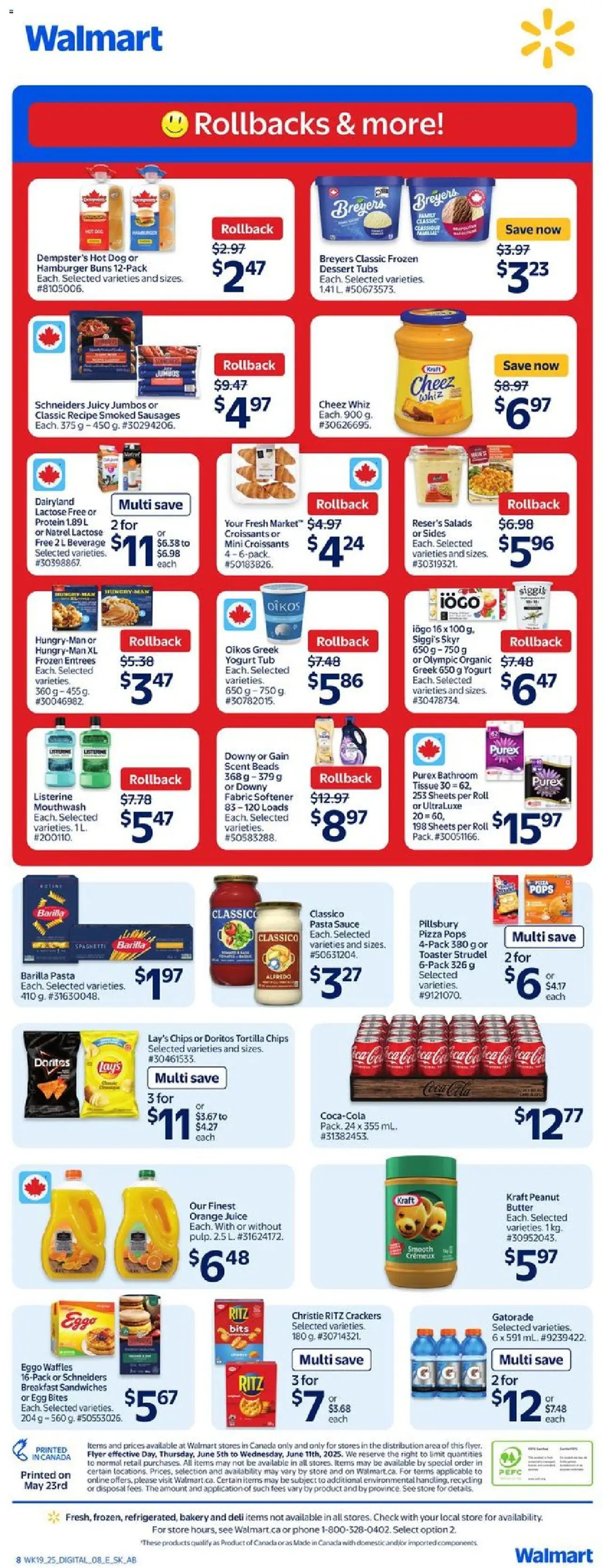 Walmart flyer valid from Jun 05, 2025 - page number 2