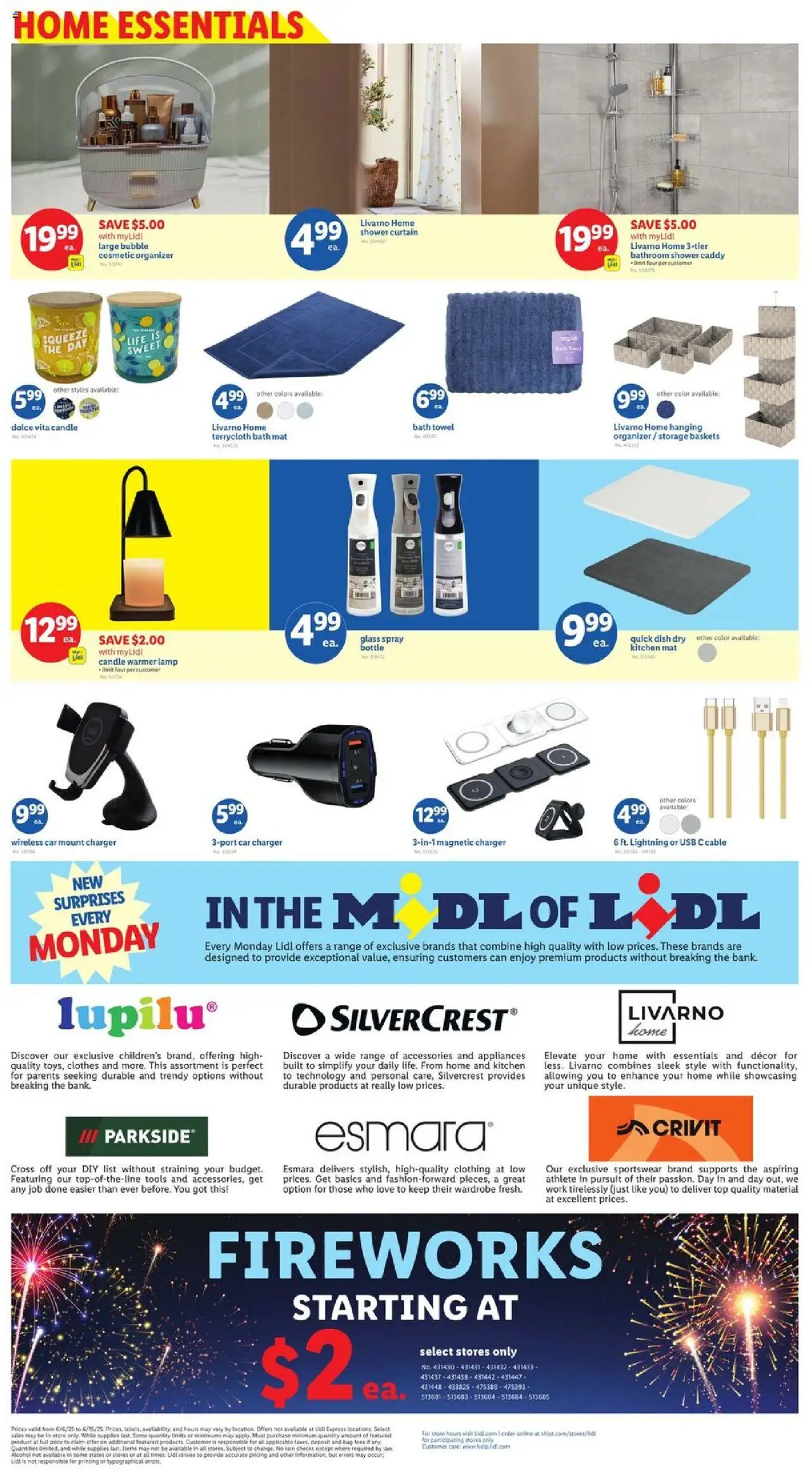Lidl Weekly Ad - SC from 06/06/2025 - Circular, Weekly flyer - Page number 4