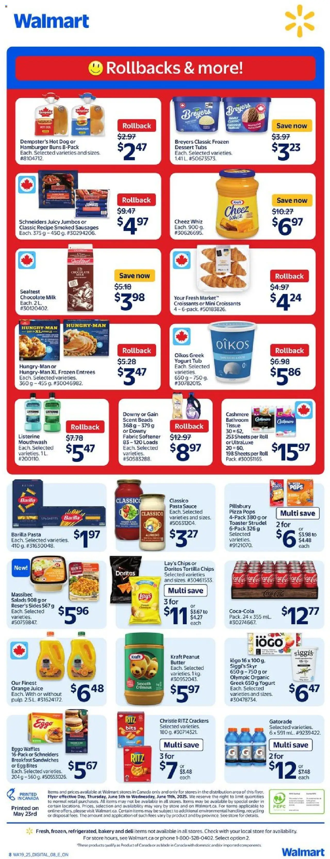 Walmart flyer valid from Jun 05, 2025 - page number 2