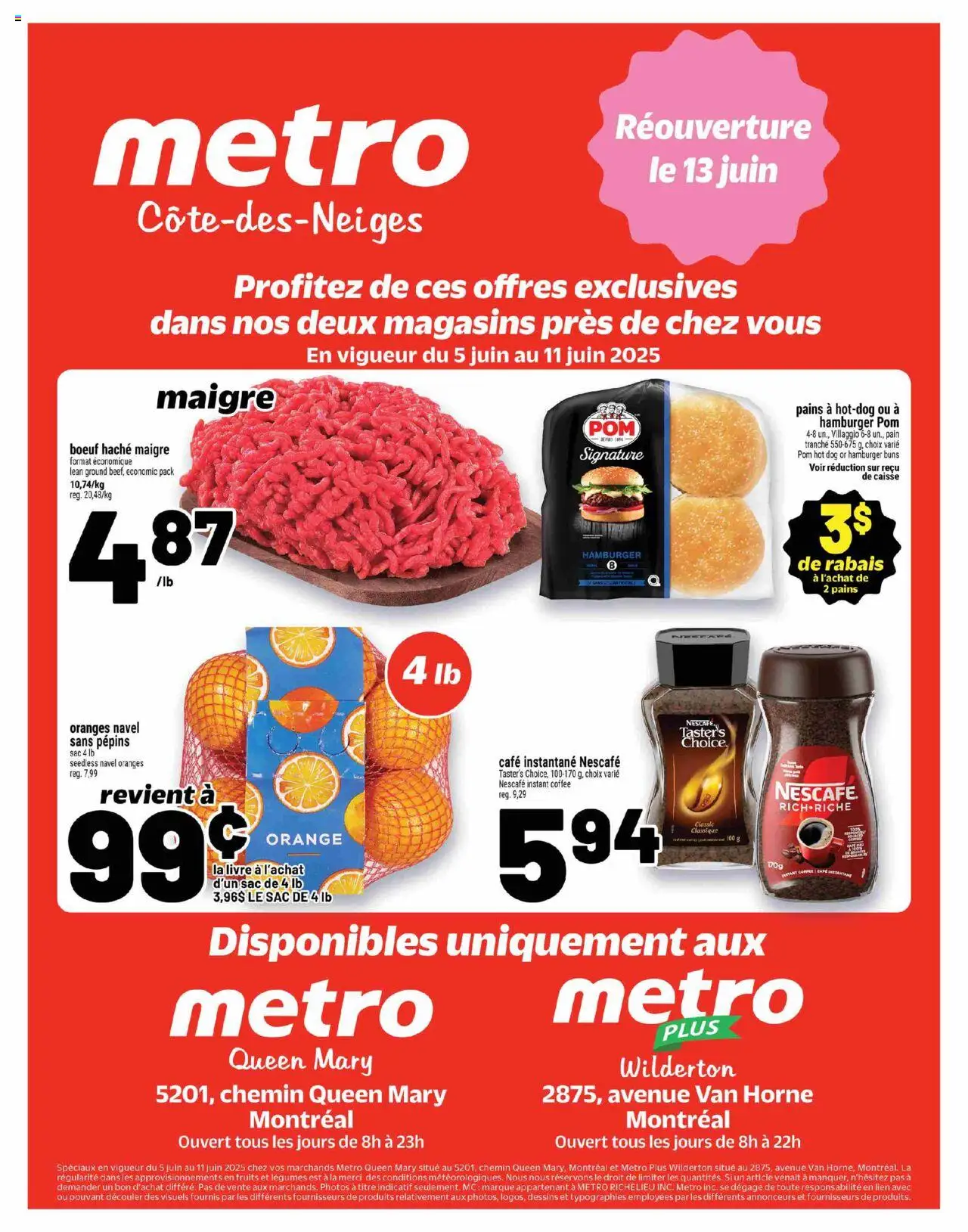 Metro weekly flyer starting Jun 5, 2025 ⭐️