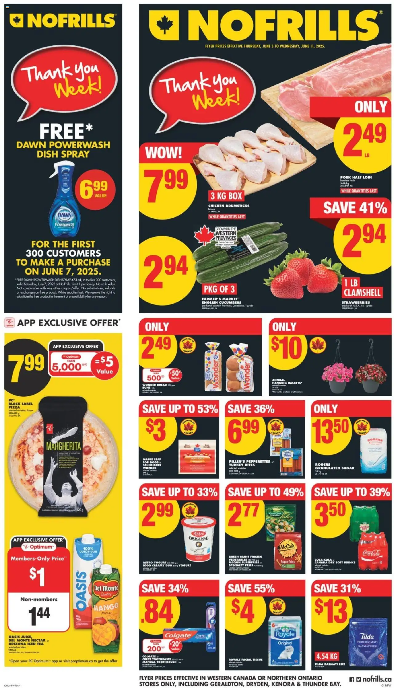 No Frills weekly flyer starting Jun 5, 2025 ⭐️