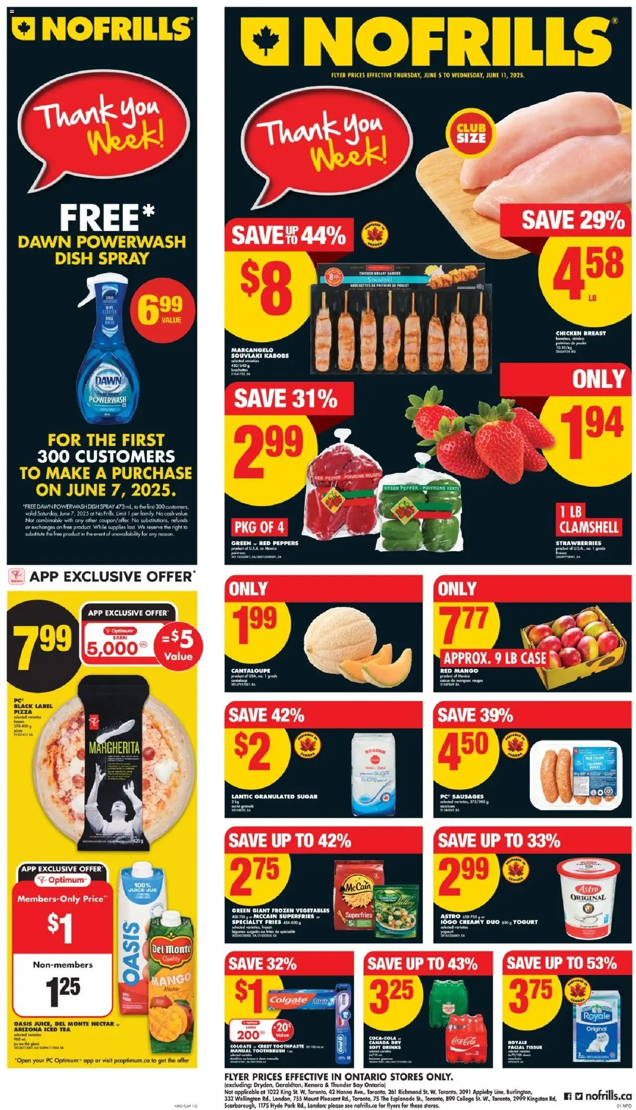 No Frills weekly flyer starting Jun 5, 2025 ⭐️