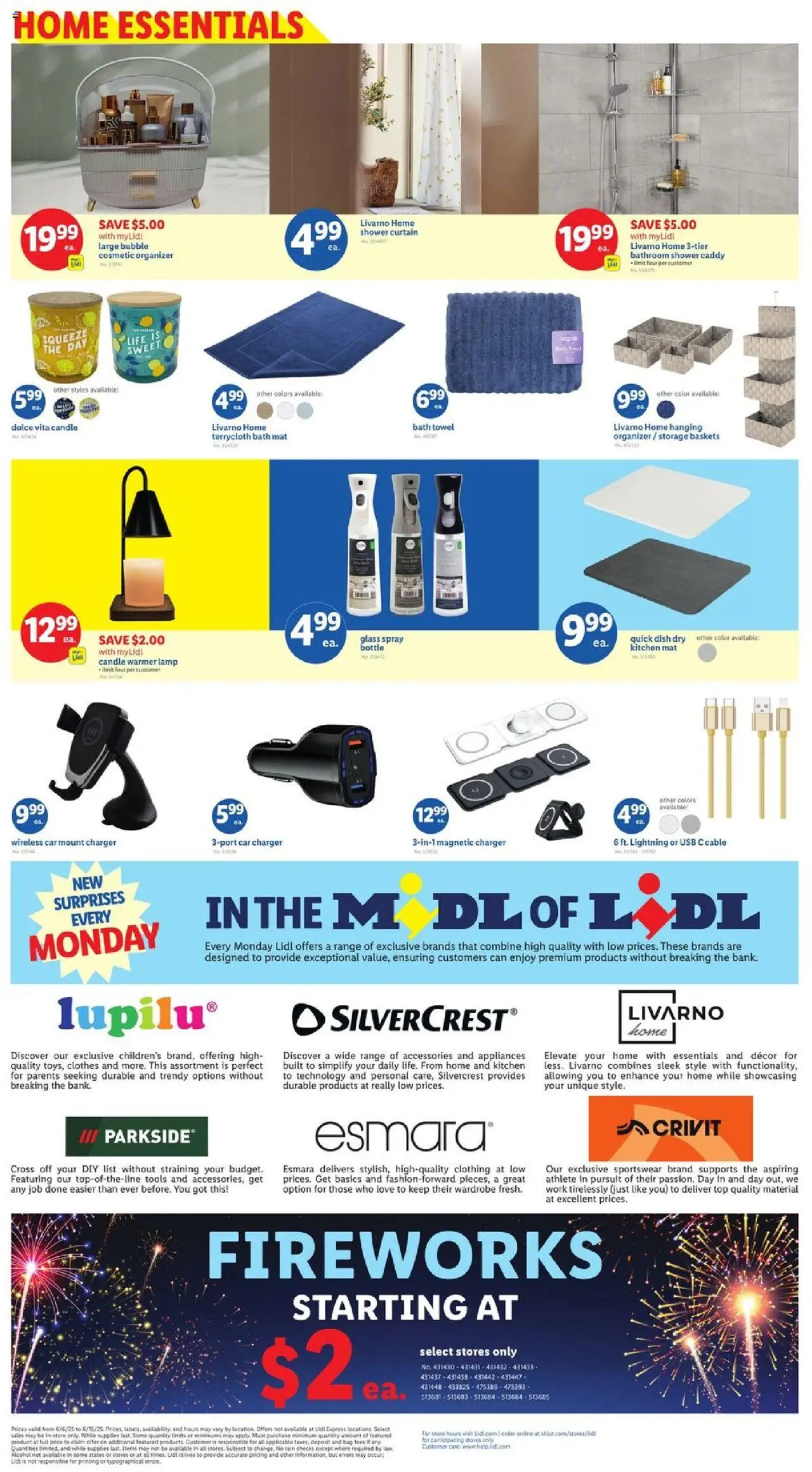 Lidl Weekly Ad - NC from 06/06/2025 - Circular, Weekly flyer - Page number 4