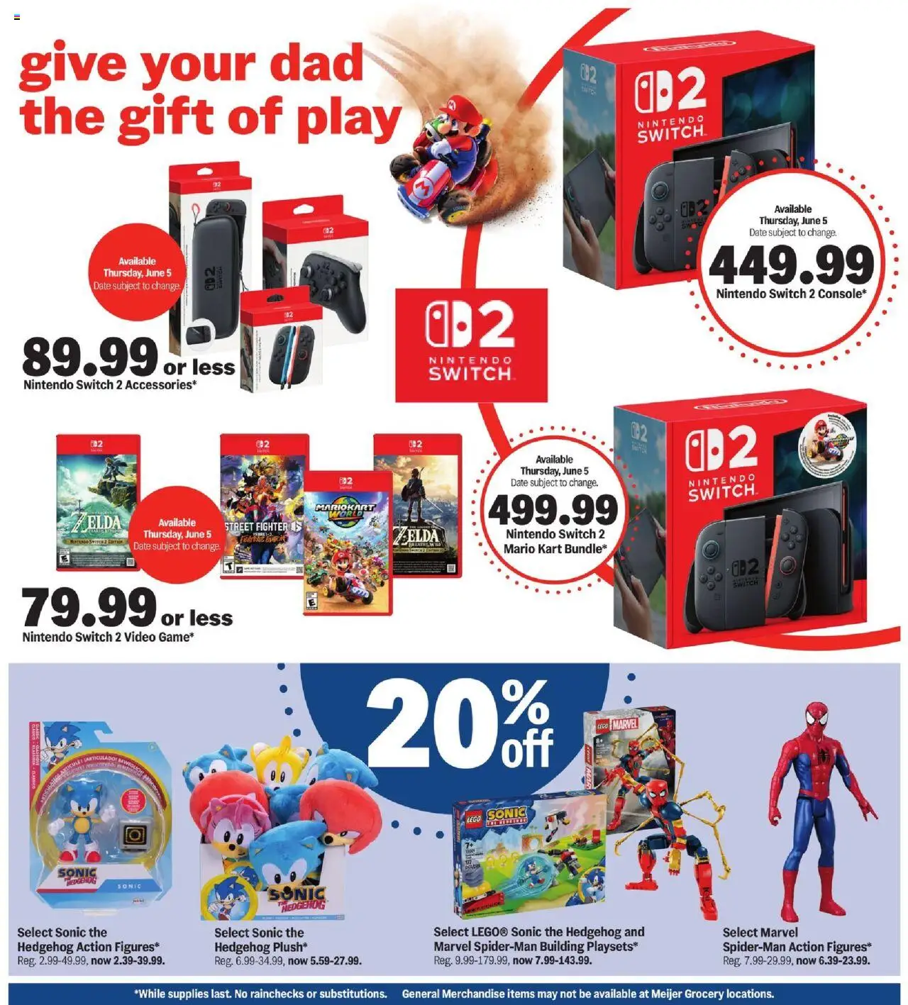 MEIJER AD from 06/01/2025 - find great gifts for Dad - PREVIEW - Page number 2