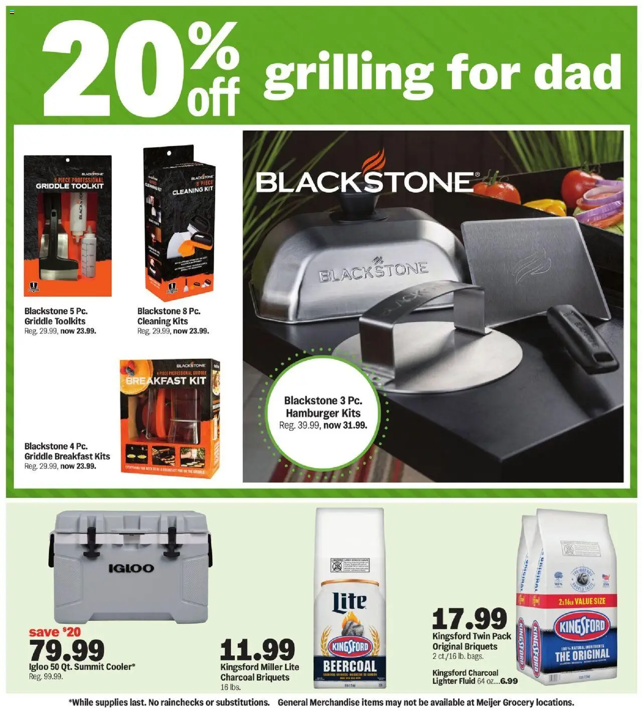 MEIJER AD from 06/01/2025 - find great gifts for Dad - PREVIEW - Page number 4
