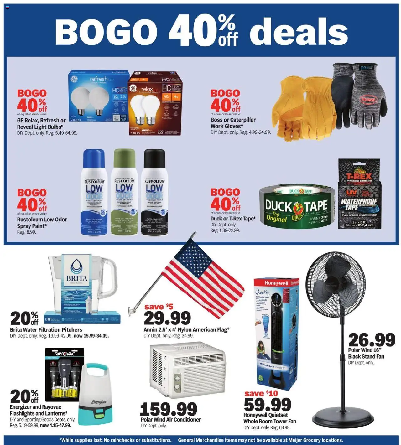MEIJER AD from 06/01/2025 - find great gifts for Dad - PREVIEW - Page number 14
