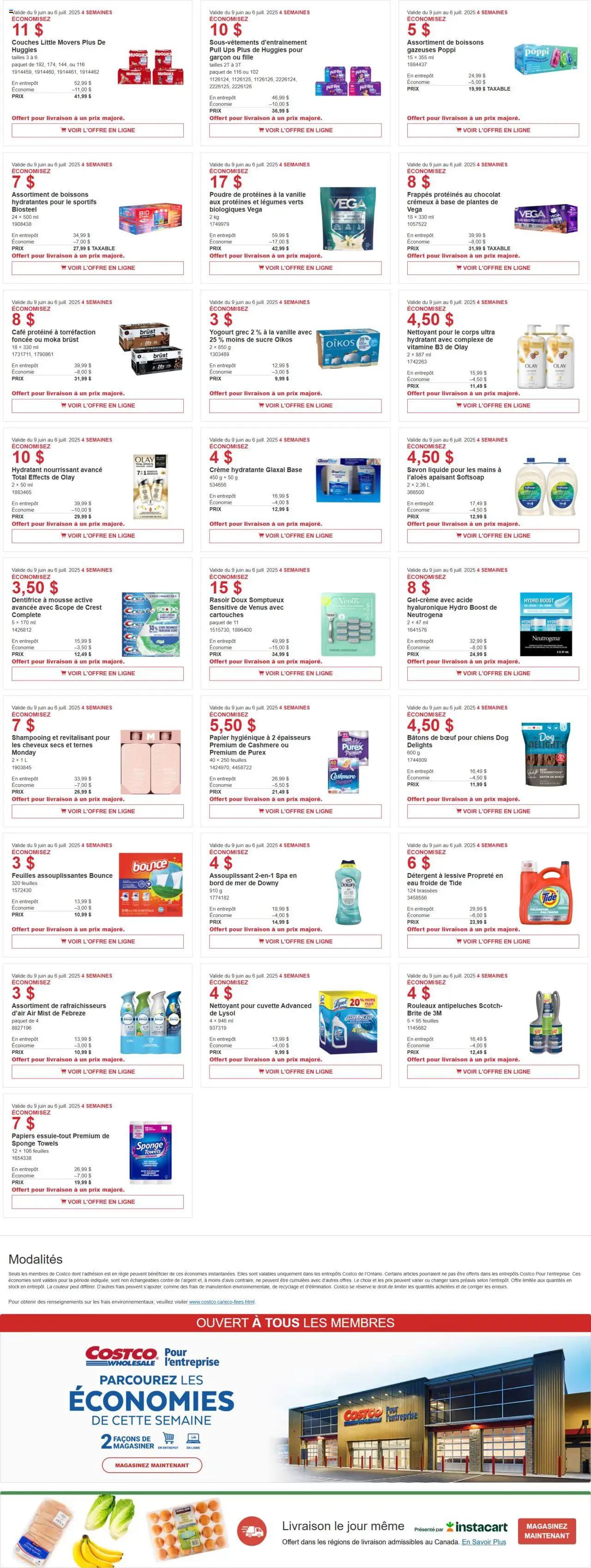 Costco flyer valid from Jun 09, 2025 - page number 4
