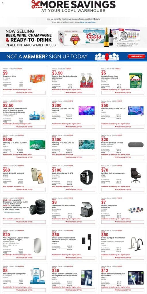 1749485013 590 Costco weekly flyer starting Jun 9 2025 scaled