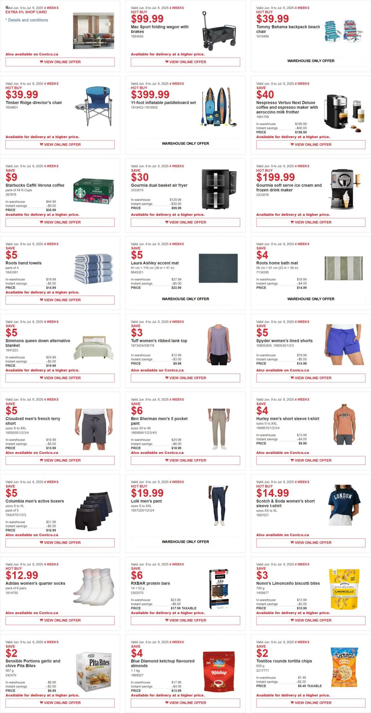 Costco flyer valid from Jun 09, 2025 - page number 2