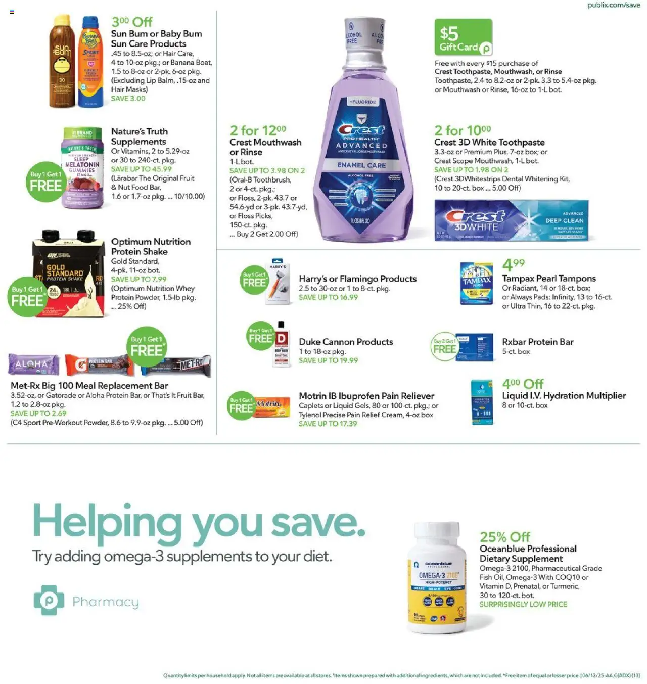 Publix Weekly ad from (06/11/2025) - Ad this week, Flyer - Page number 13