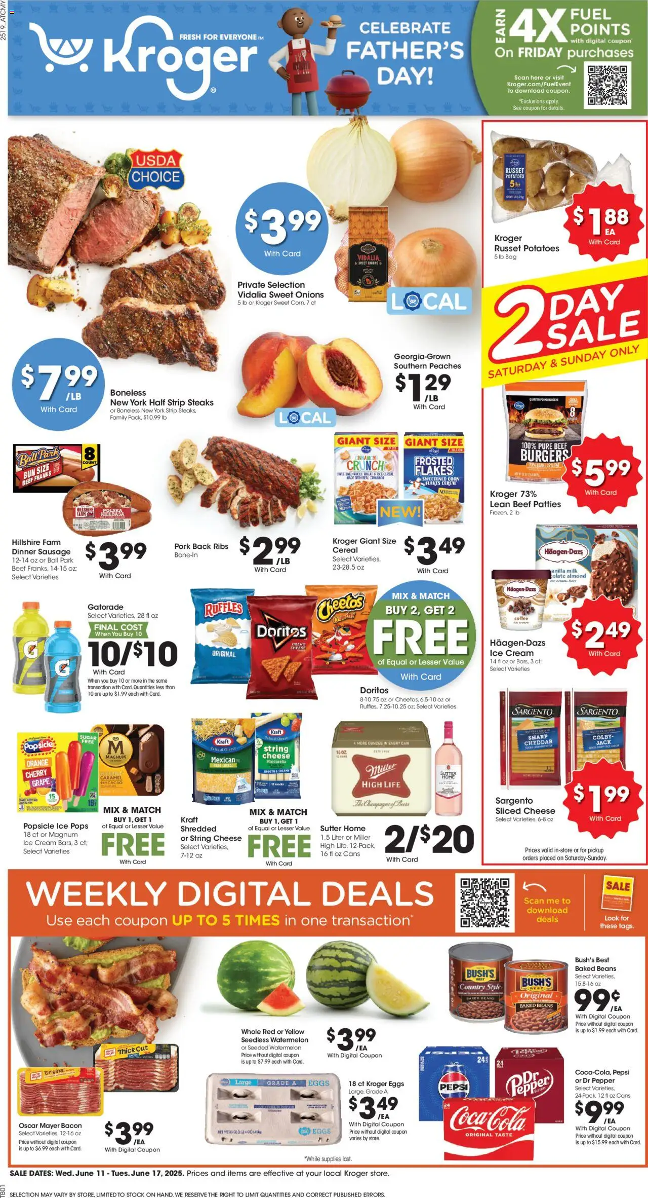 KROGER Weekly ad from 06/11/2025 >> Ad for next week