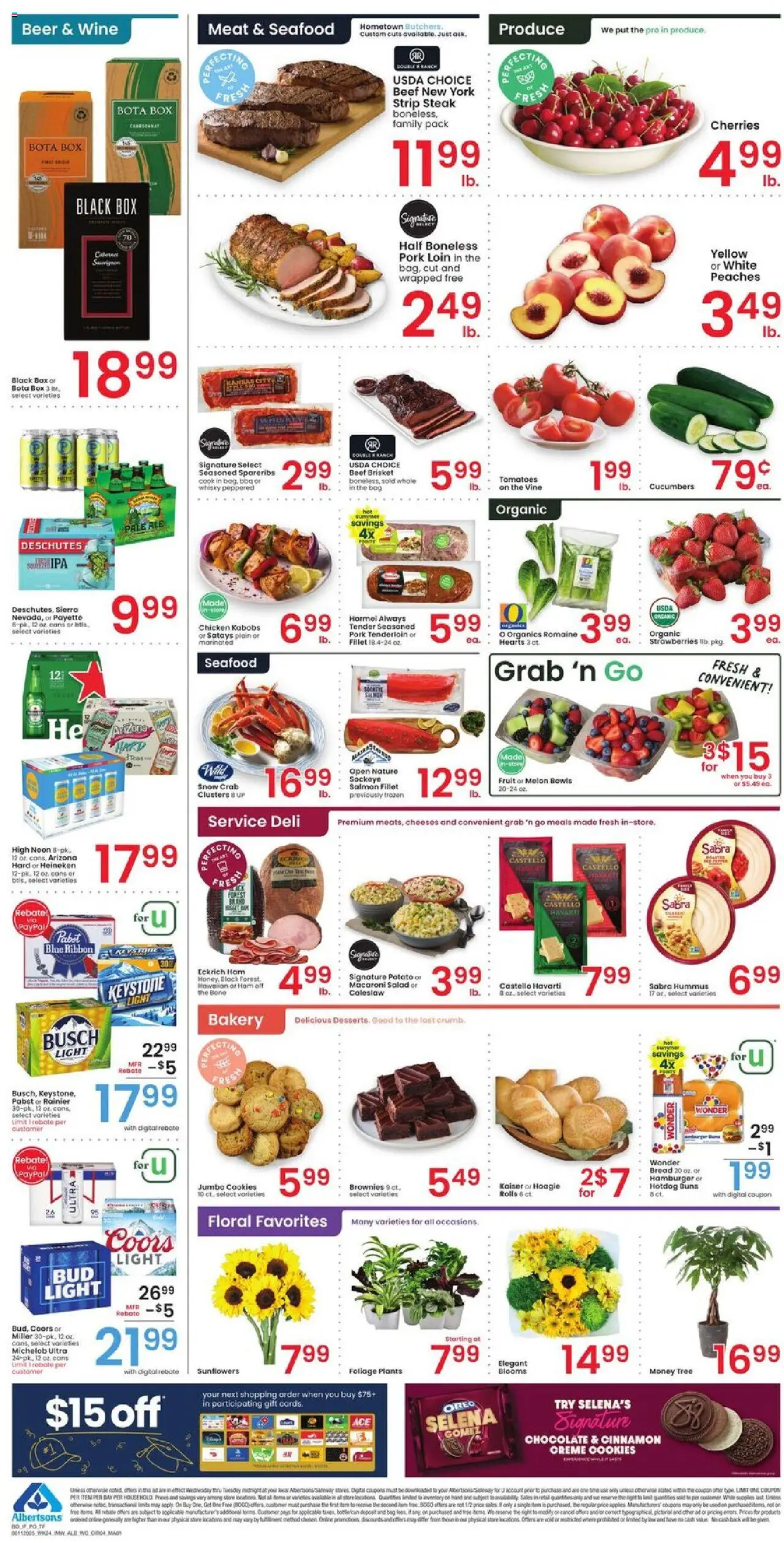 Albertsons Weekly Ad from 06/11/2025 - Flyer - Page number 4
