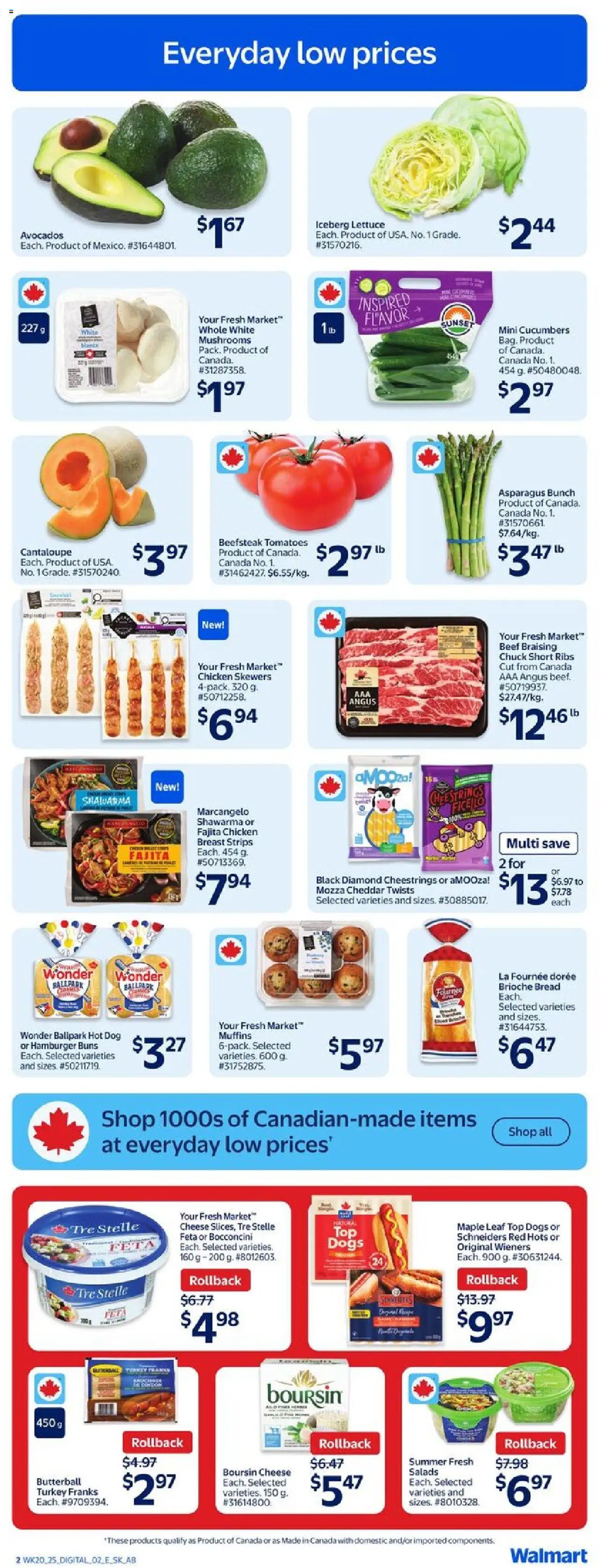 Walmart flyer valid from Jun 12, 2025 - page number 3
