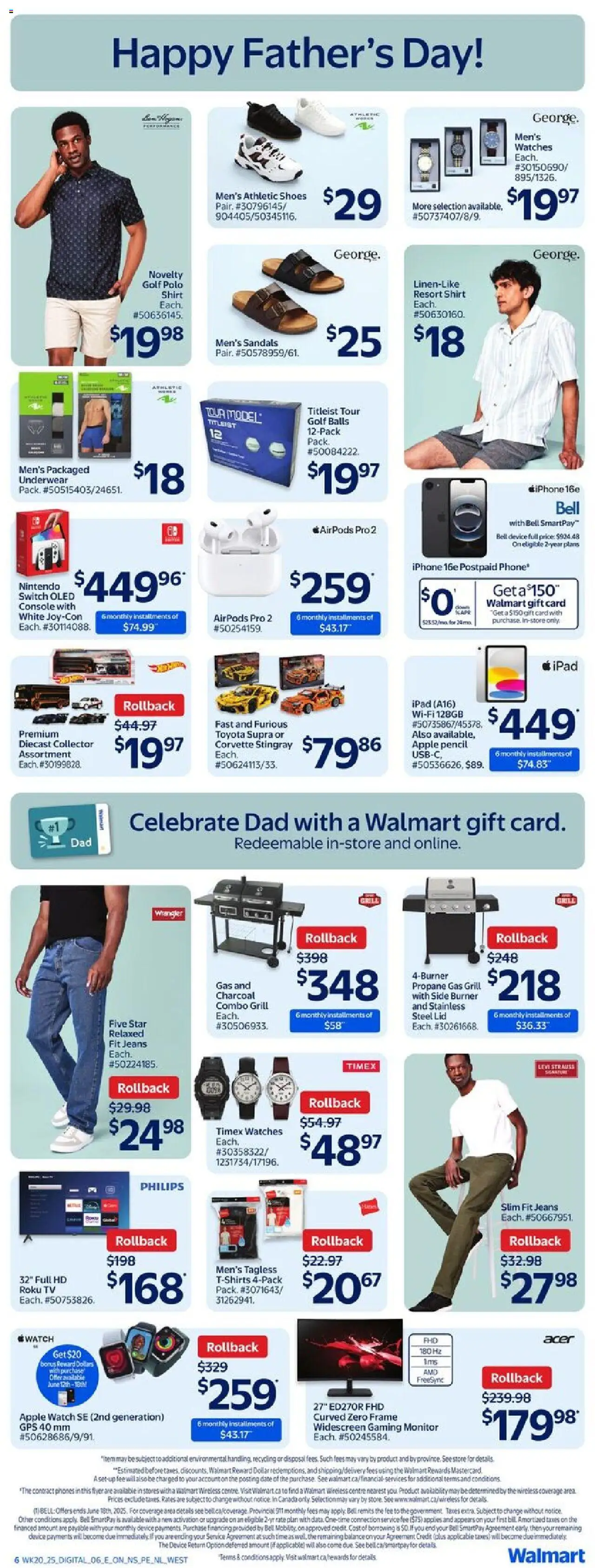 Walmart flyer valid from Jun 12, 2025 - page number 8