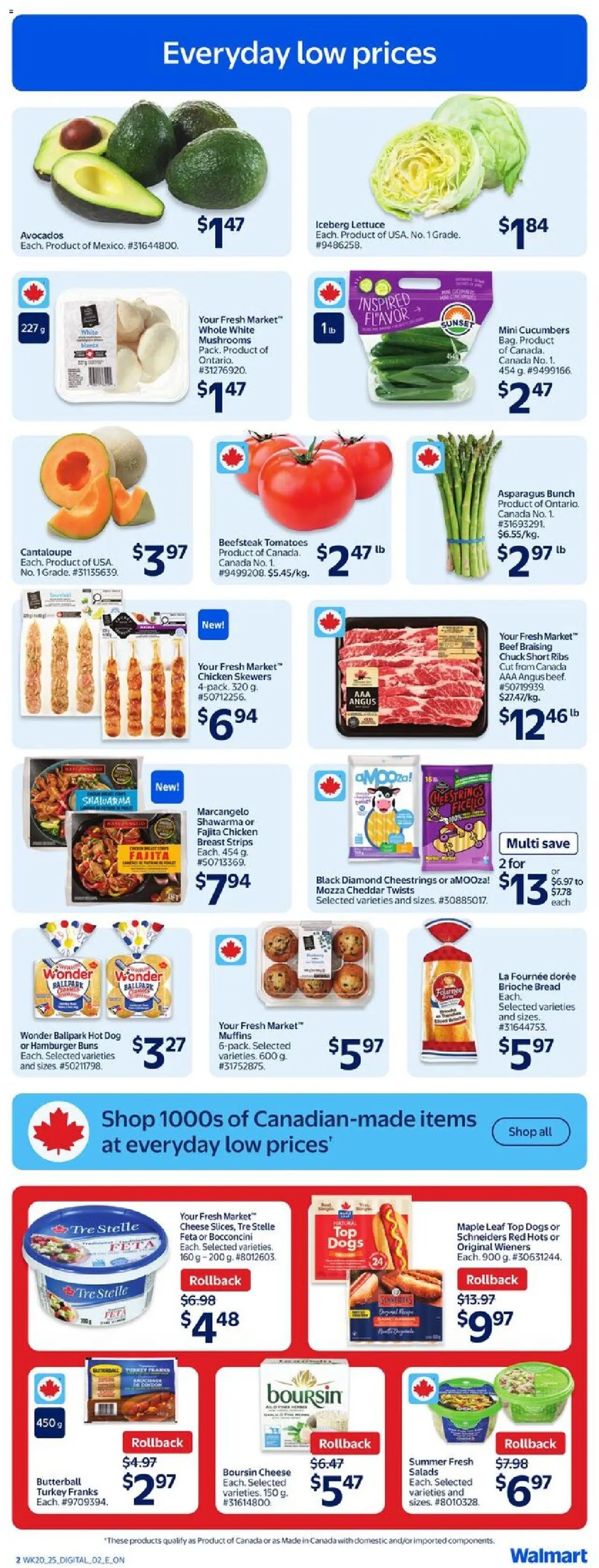 Walmart flyer valid from Jun 12, 2025 - page number 3