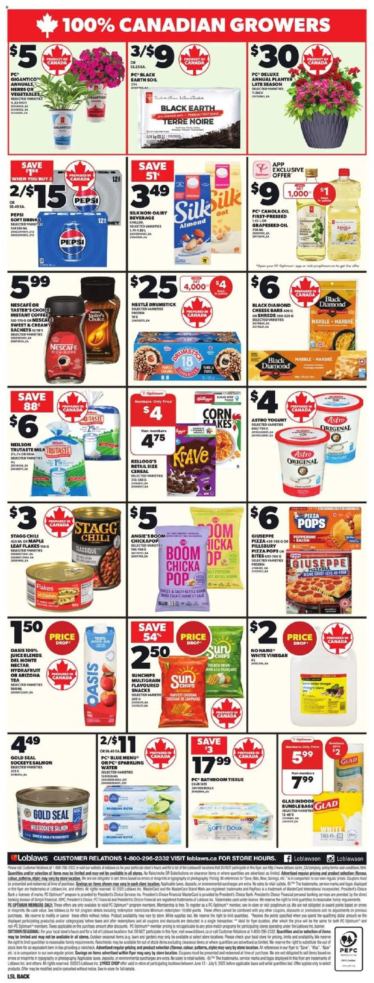 Loblaws flyer valid from Jun 12, 2025 - page number 4