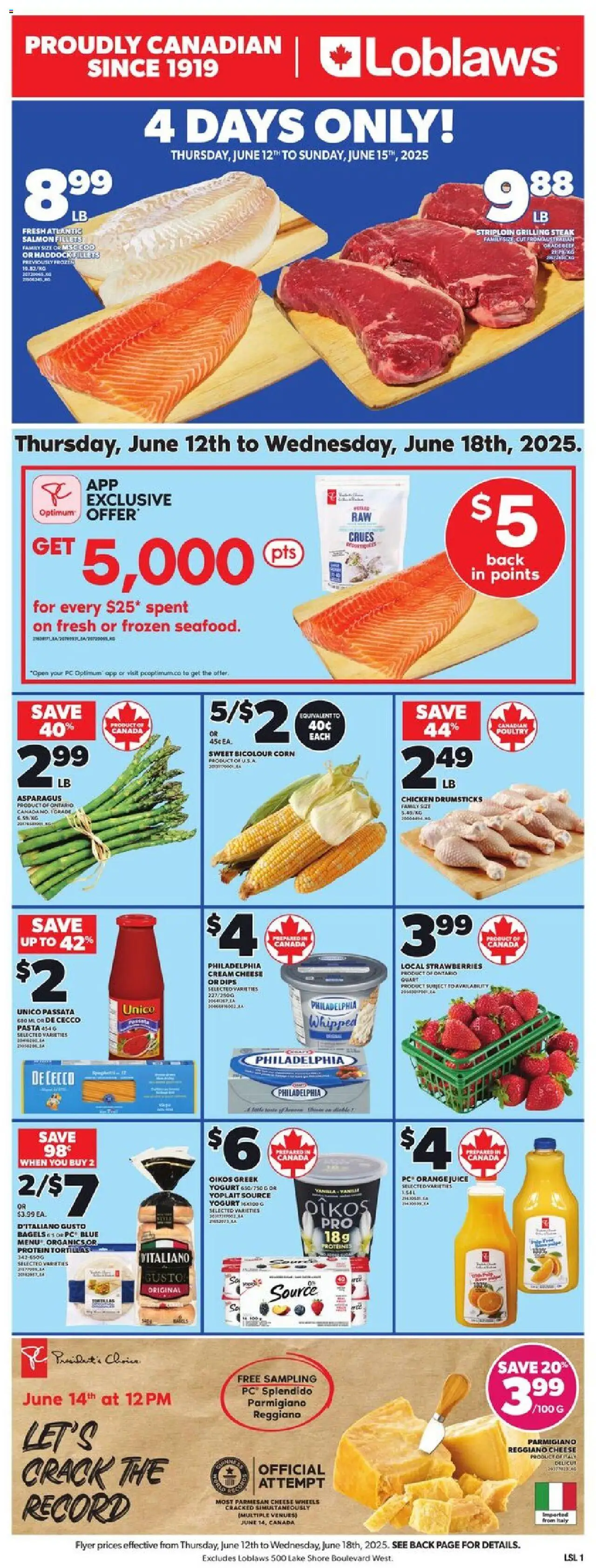 Loblaws flyer valid from Jun 12, 2025 - page number 3