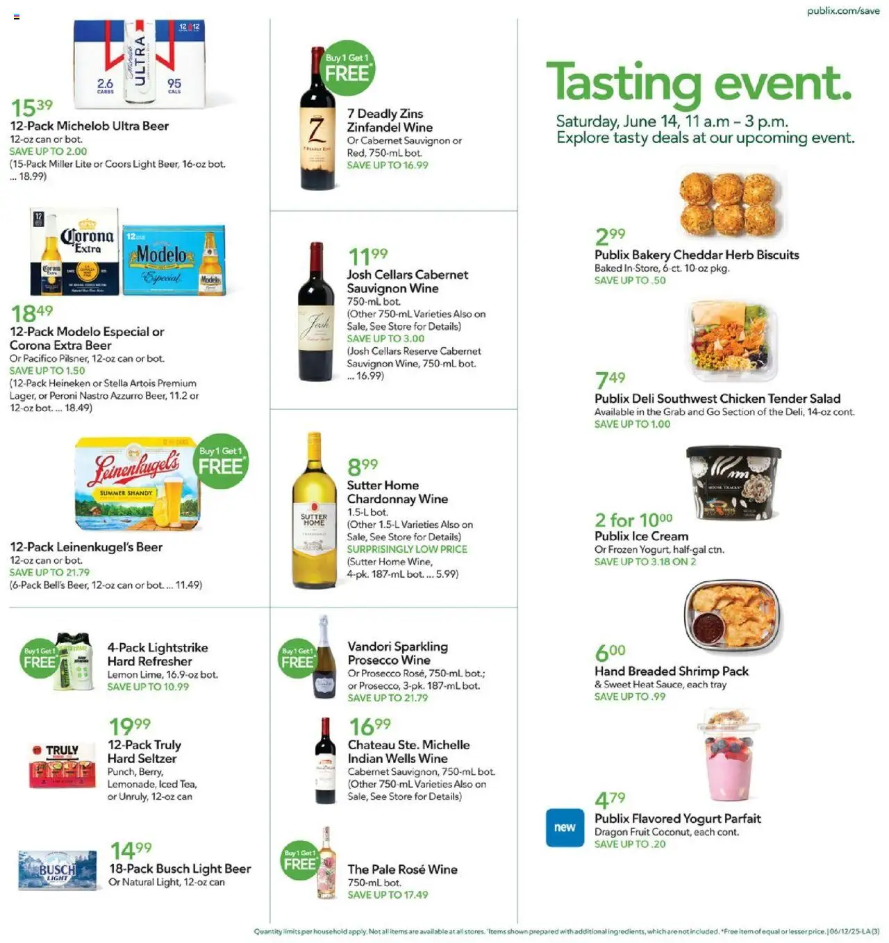 Publix Weekly ad from (06/12/2025) - Ad this week, Flyer - Page number 3