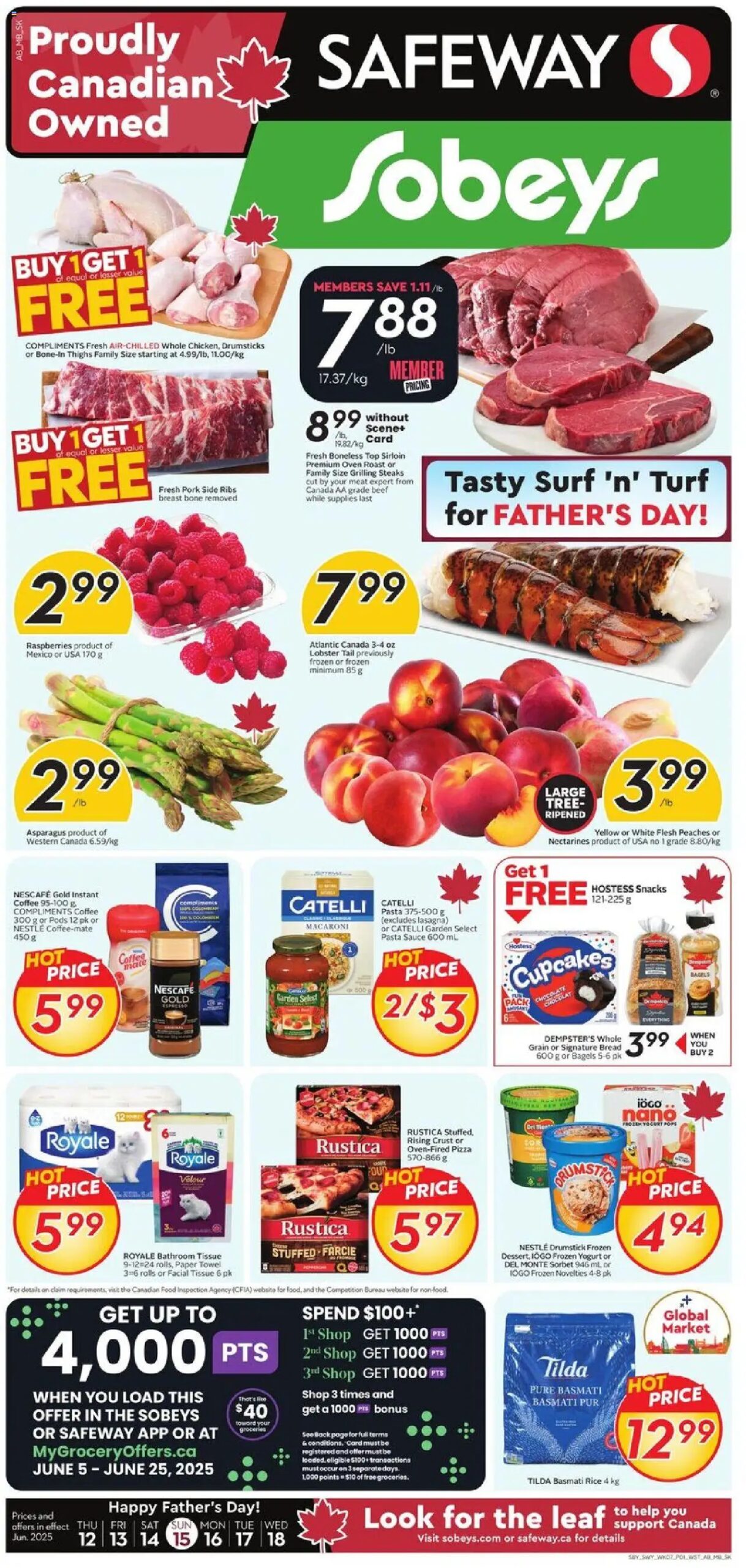 Sobeys weekly flyer starting Jun 12, 2025 ⭐️