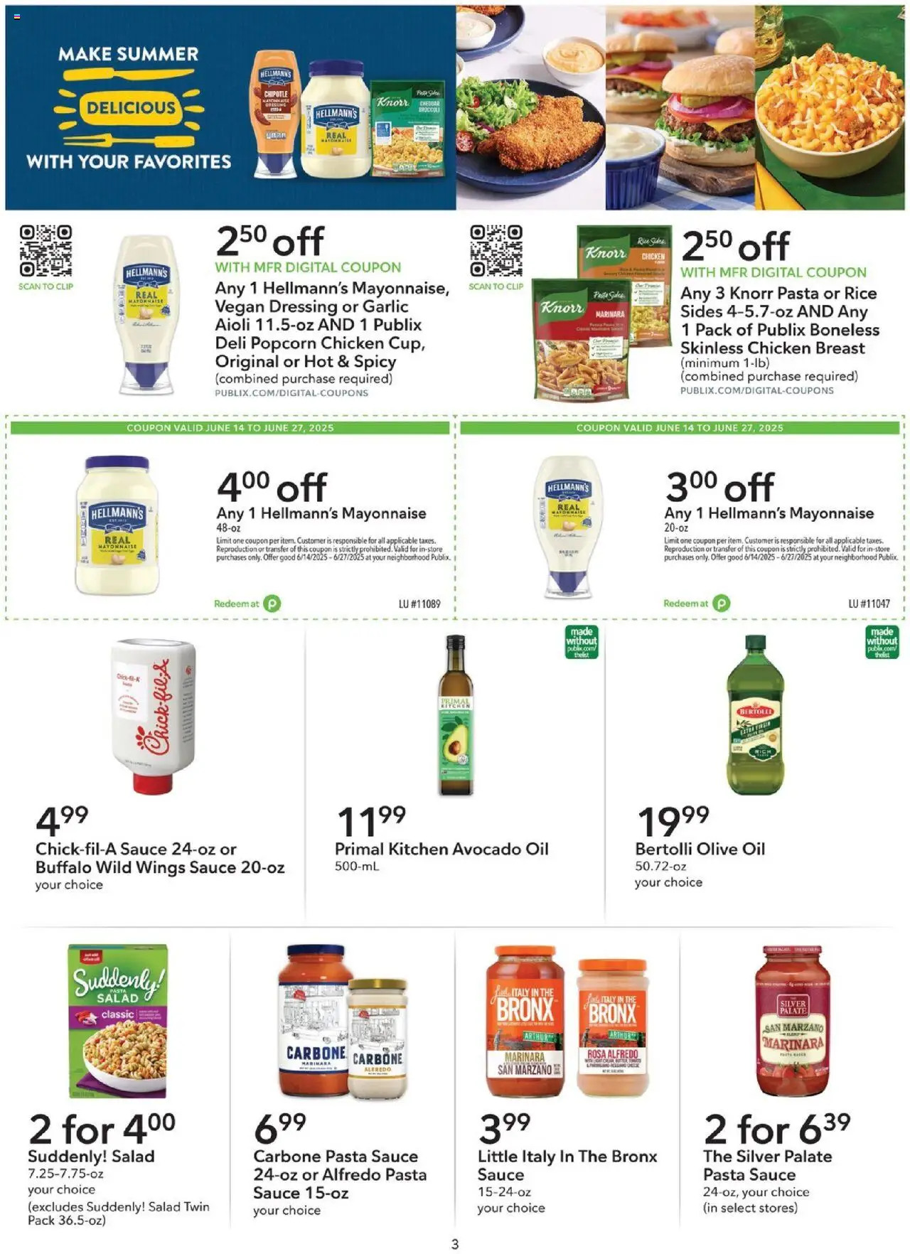 Publix Weekly ad from (06/14/2025) - Ad this week, Flyer - Page number 3