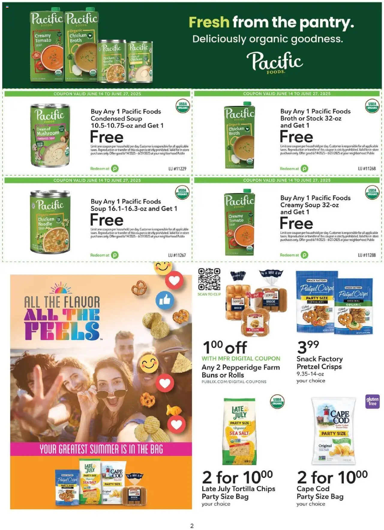 Publix Weekly ad from (06/14/2025) - Ad this week, Flyer - Page number 2