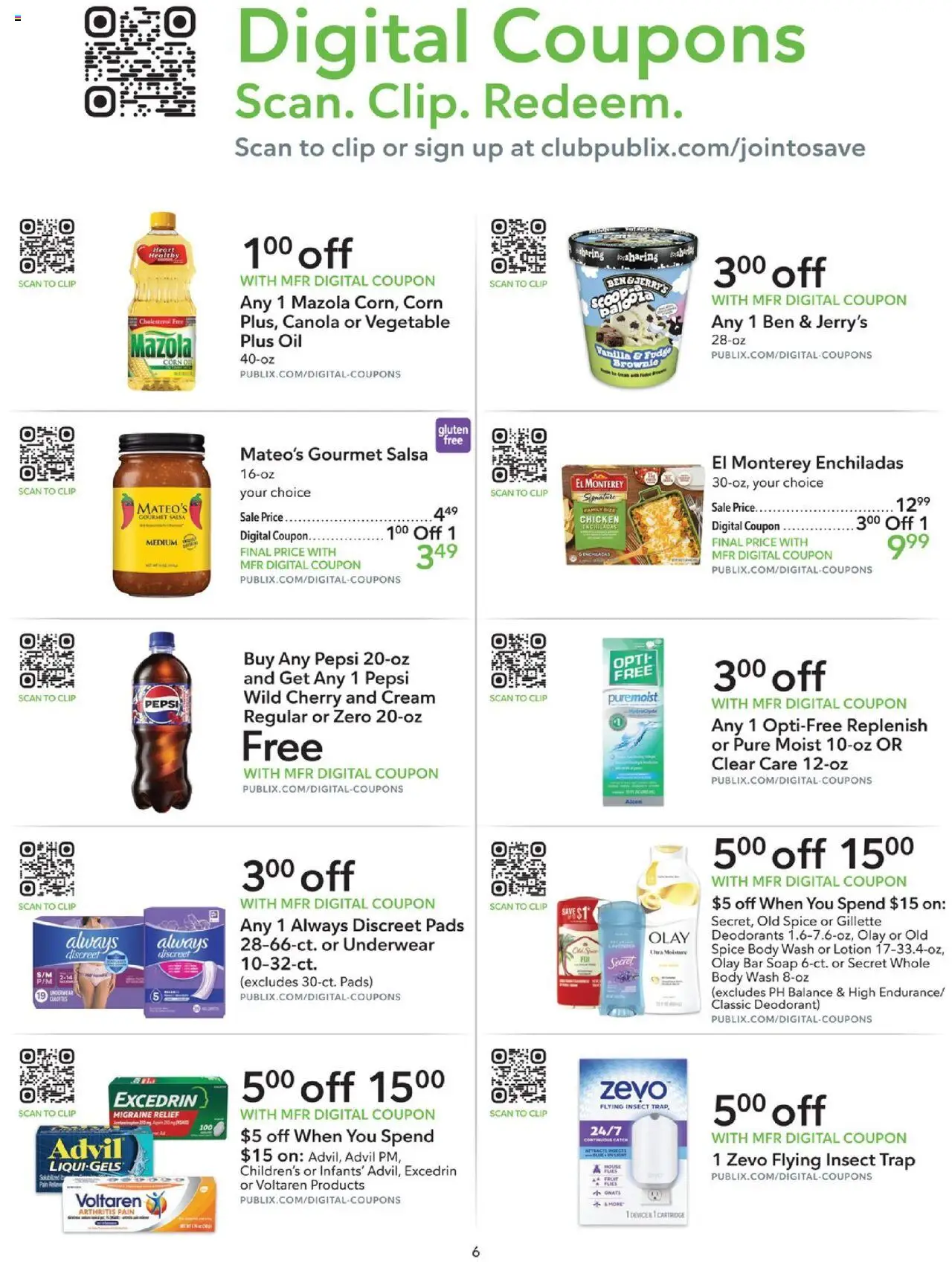 Publix Weekly ad from (06/14/2025) - Ad this week, Flyer - Page number 6