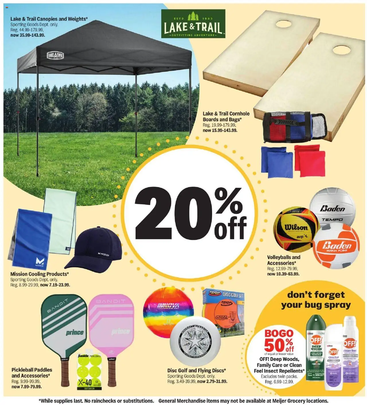 MEIJER AD from 06/16/2025 - save on summer fun - PREVIEW - Page number 5