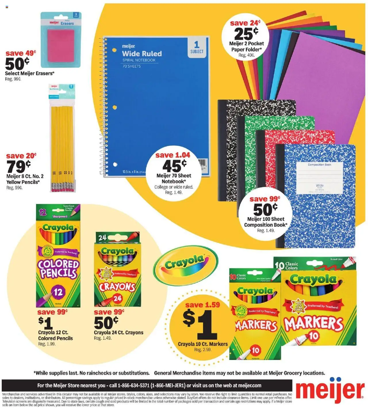 MEIJER AD from 06/16/2025 - save on summer fun - PREVIEW - Page number 7