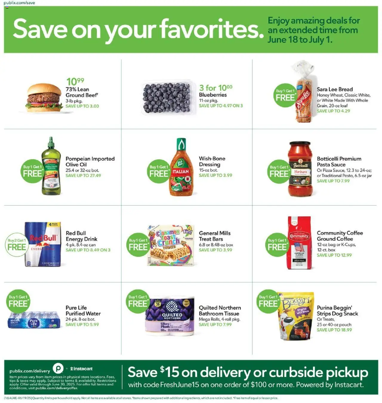 Publix Weekly ad from (06/18/2025) - Ad this week, Flyer - Page number 16