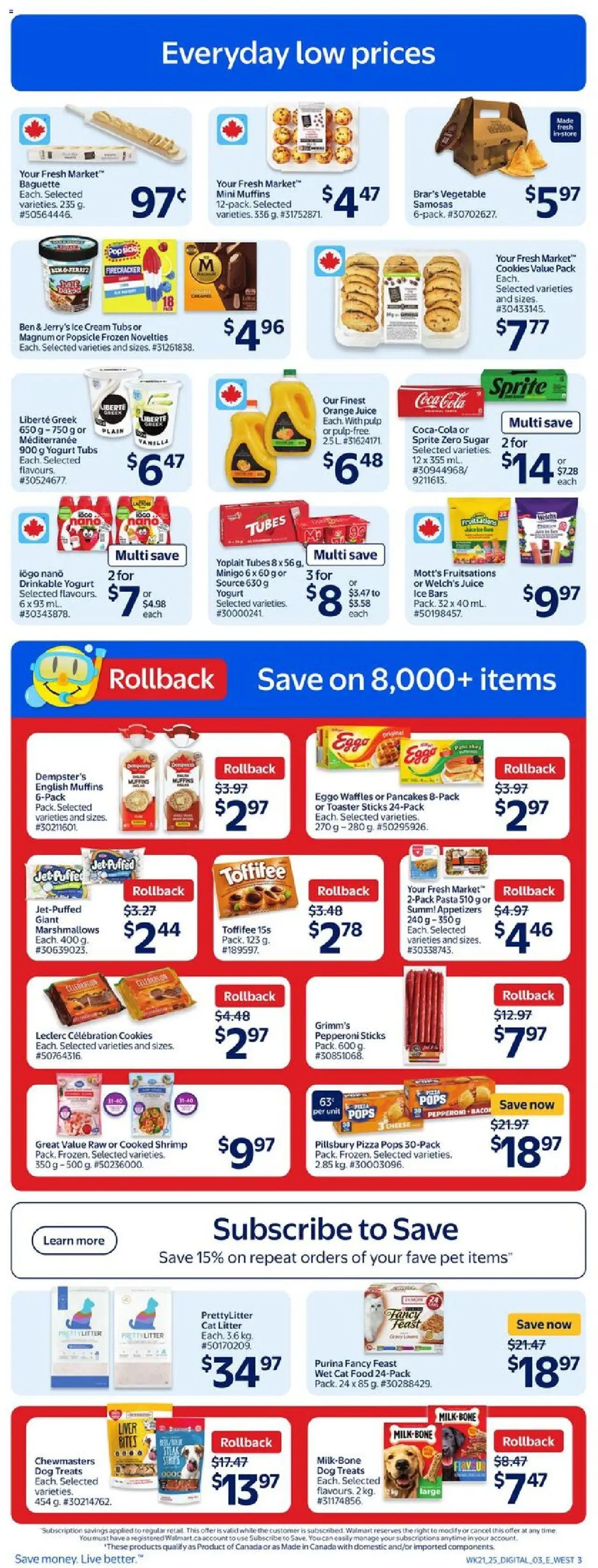 Walmart flyer valid from Jun 19, 2025 - page number 4