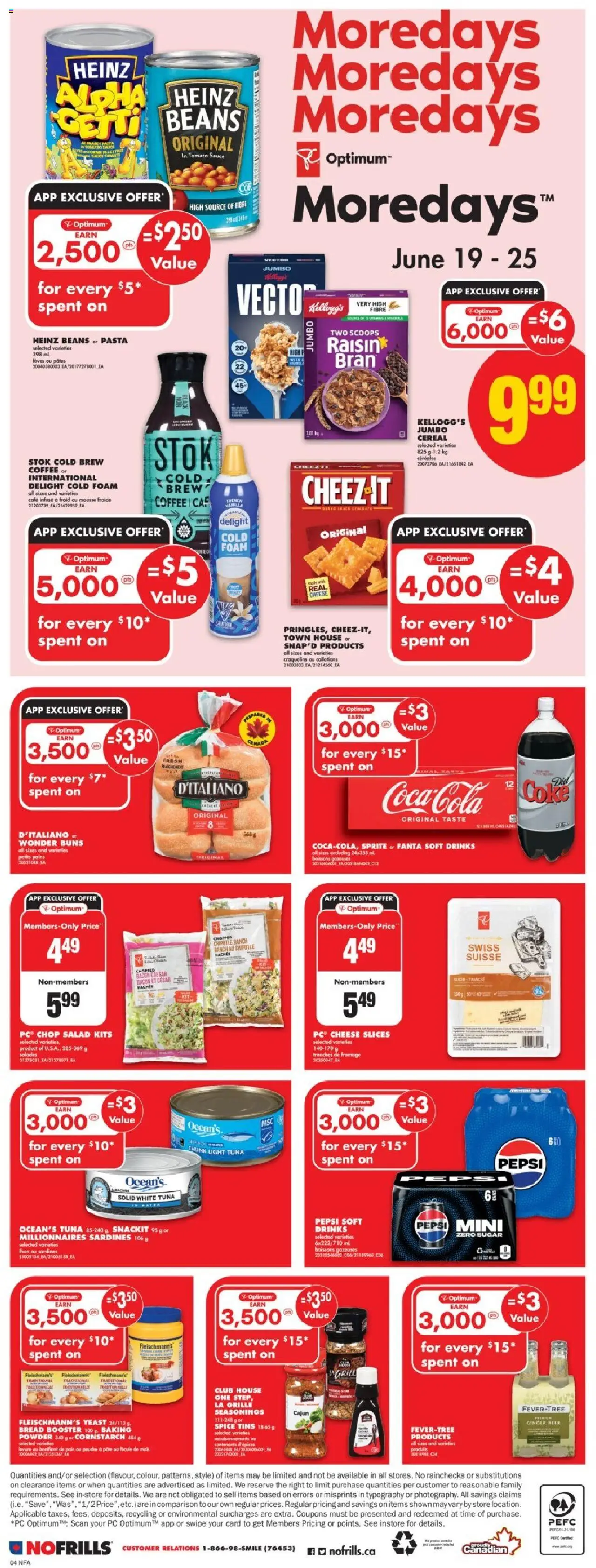 No Frills flyer valid from Jun 19, 2025 - page number 4