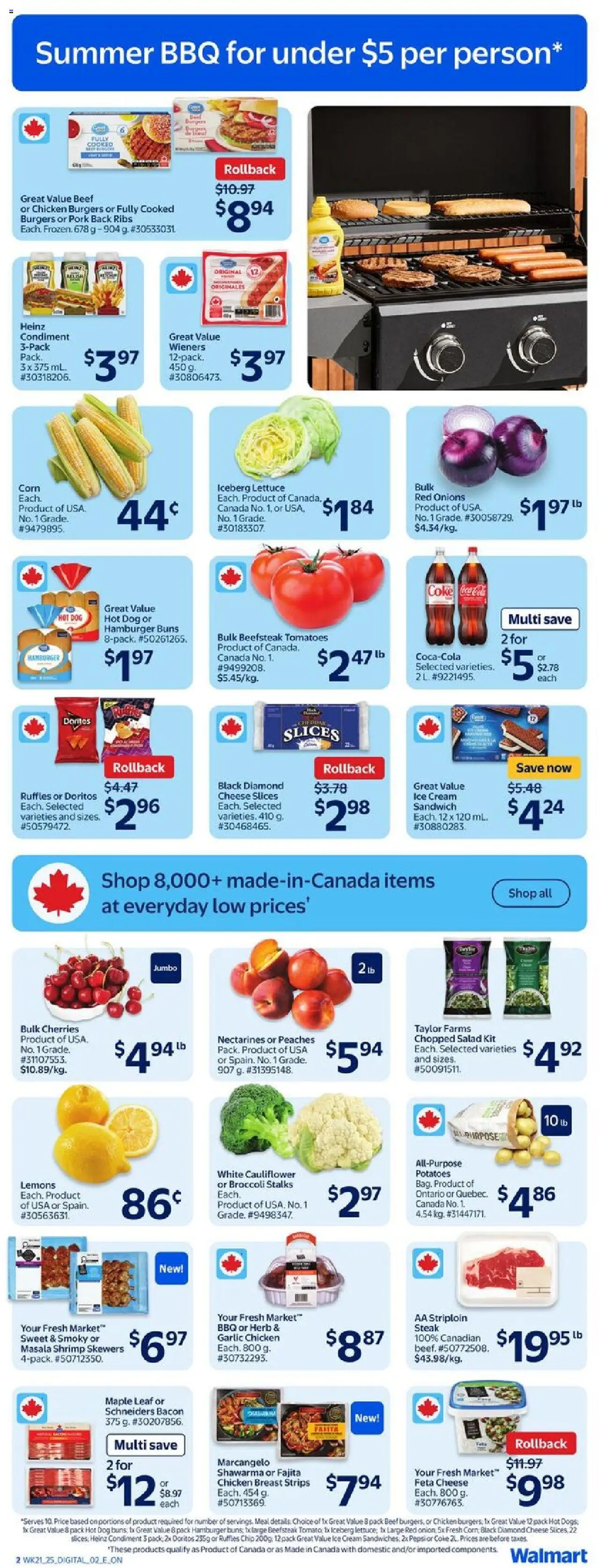 Walmart flyer valid from Jun 19, 2025 - page number 3
