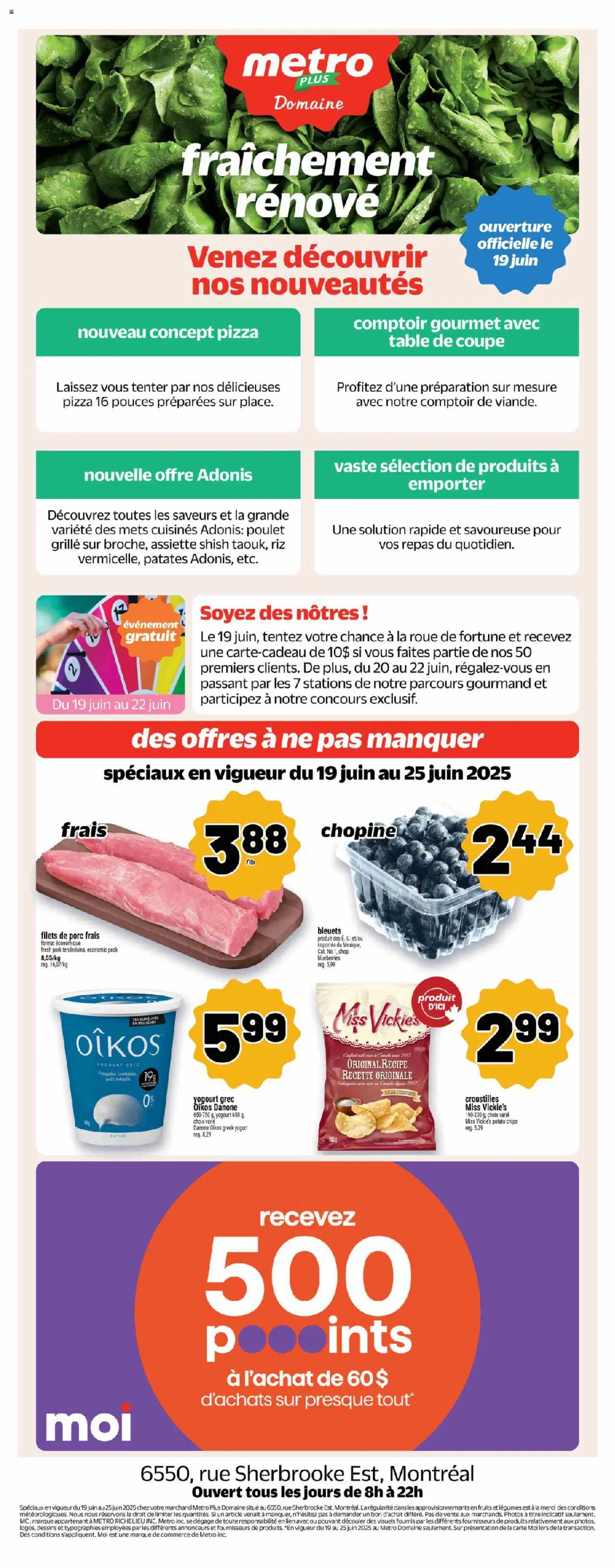 Metro flyer valid from Jun 19, 2025 - page number 1