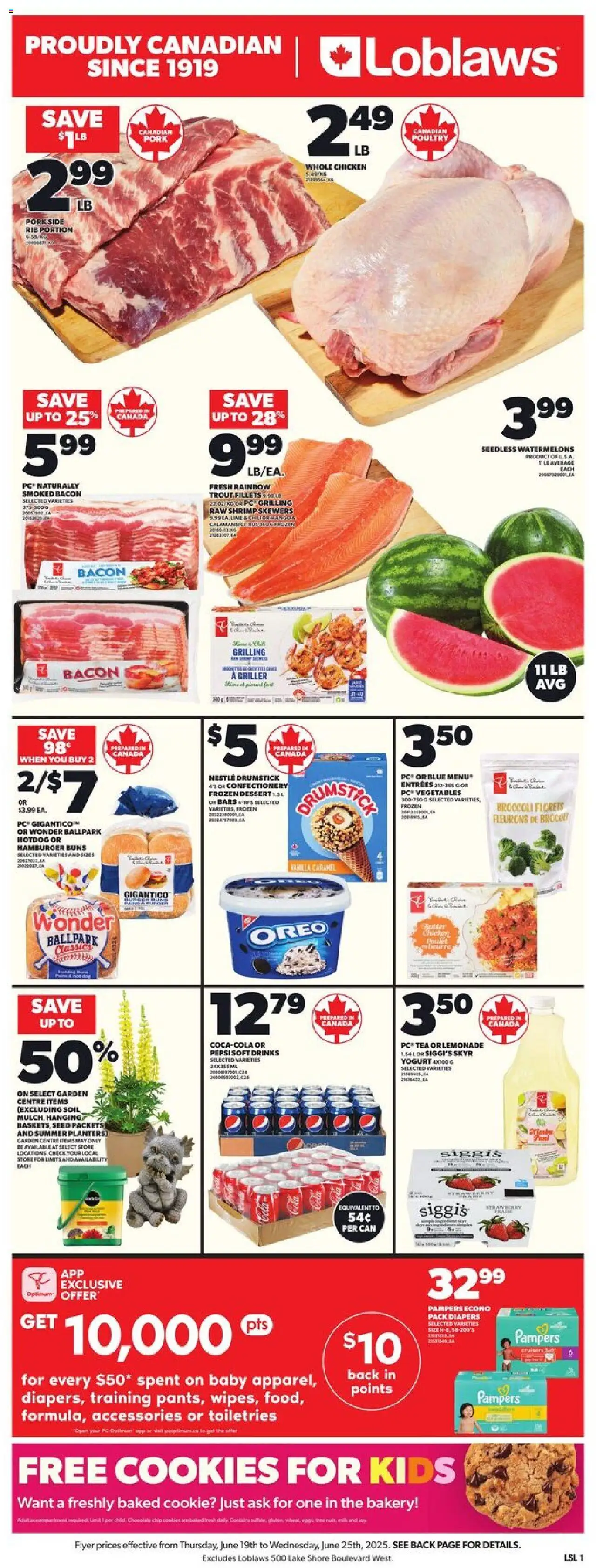 Loblaws flyer valid from Jun 19, 2025 - page number 3