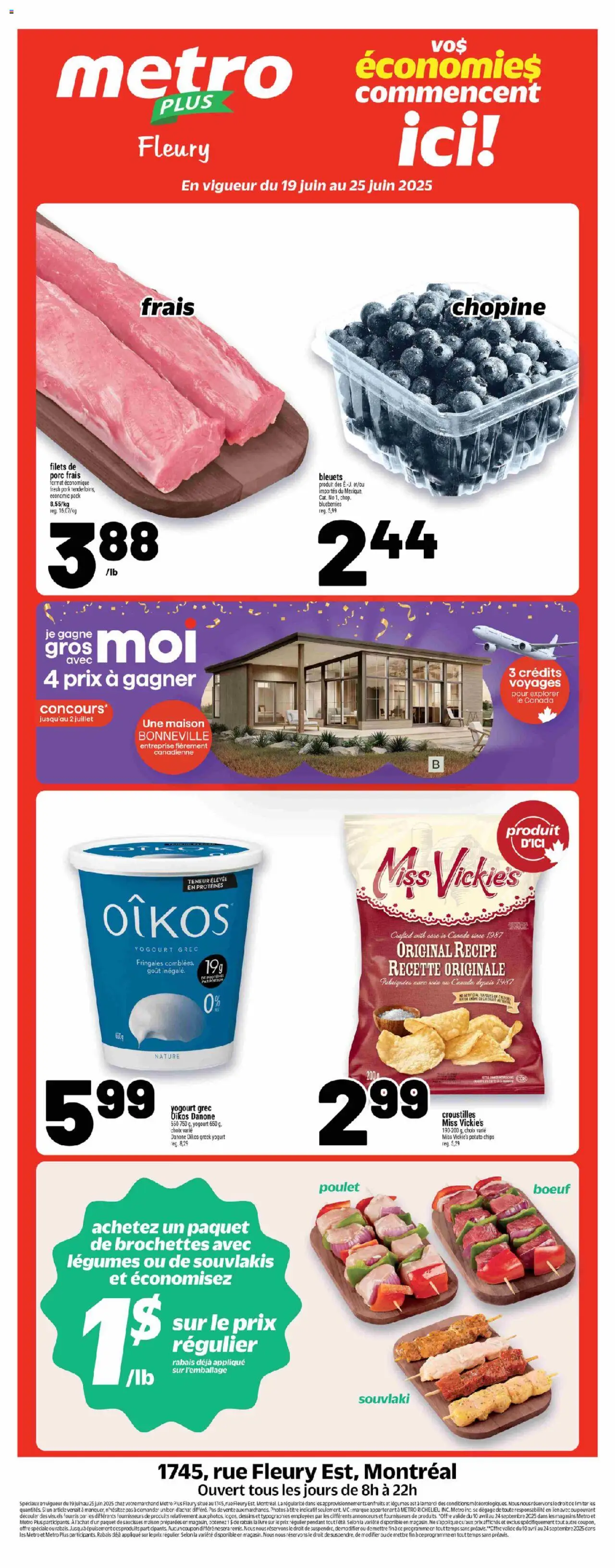 Metro flyer valid from Jun 19, 2025 - page number 1