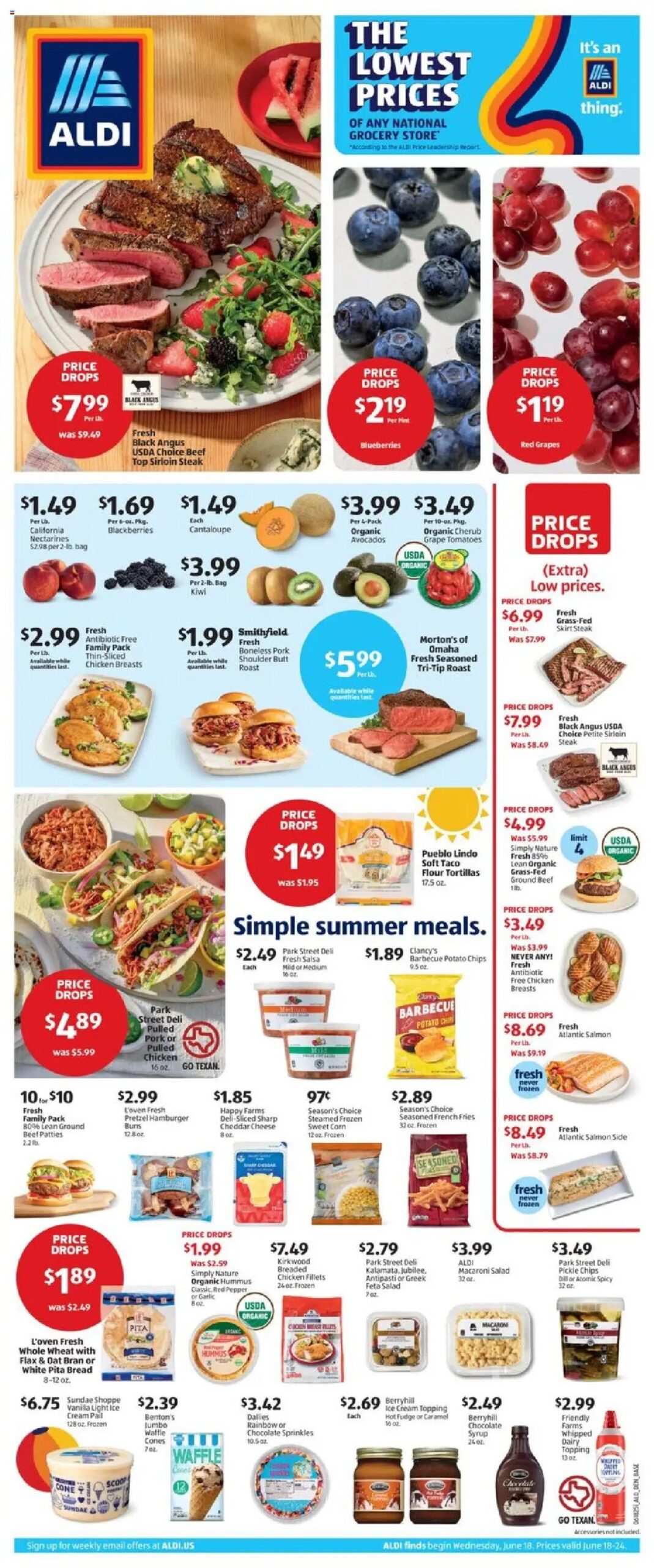ALDI Weekly Ad from 06/18/2025 🛍️ > Flyer, Sales ad