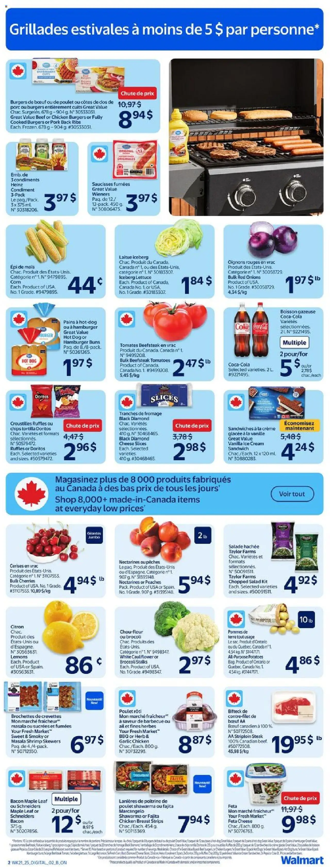 Walmart flyer valid from Jun 19, 2025 - page number 3