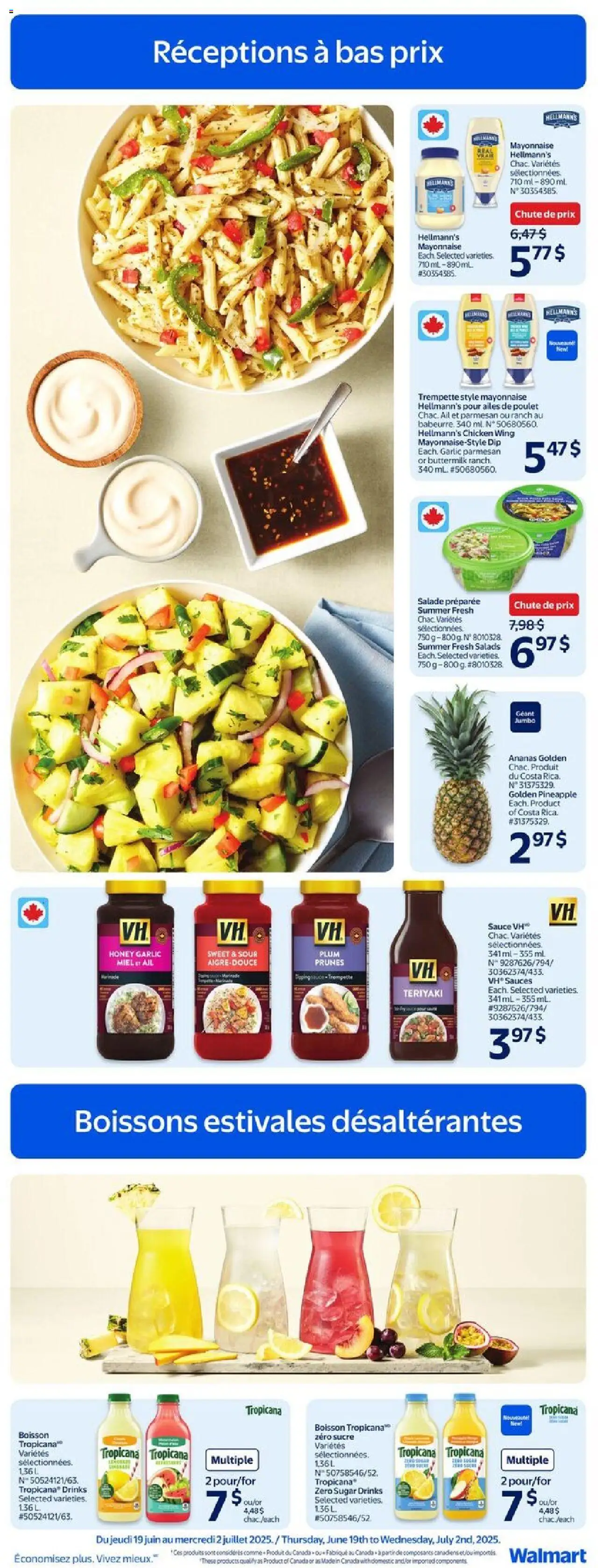 Walmart flyer valid from Jun 19, 2025 - page number 8