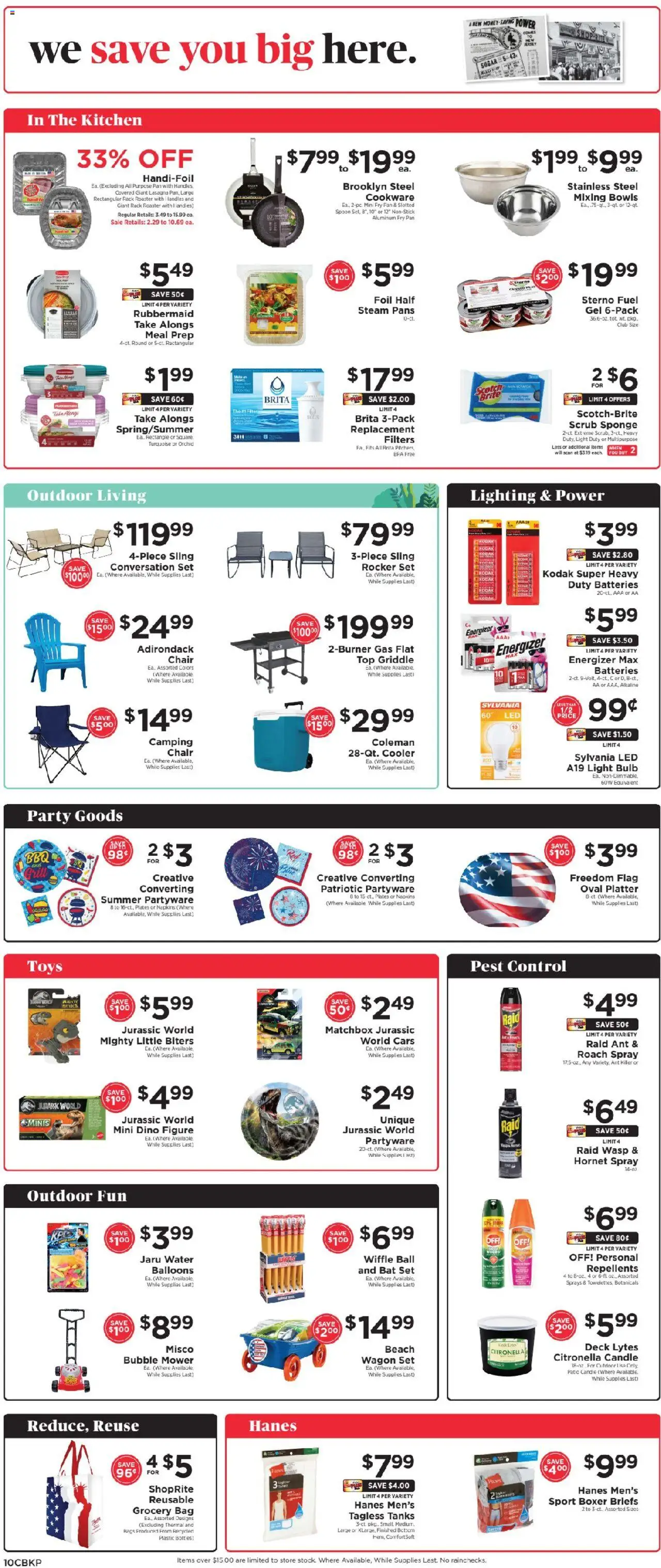 ShopRite Circular from 06/19/2025 >> Weekly Ad, flyer - Page number 10