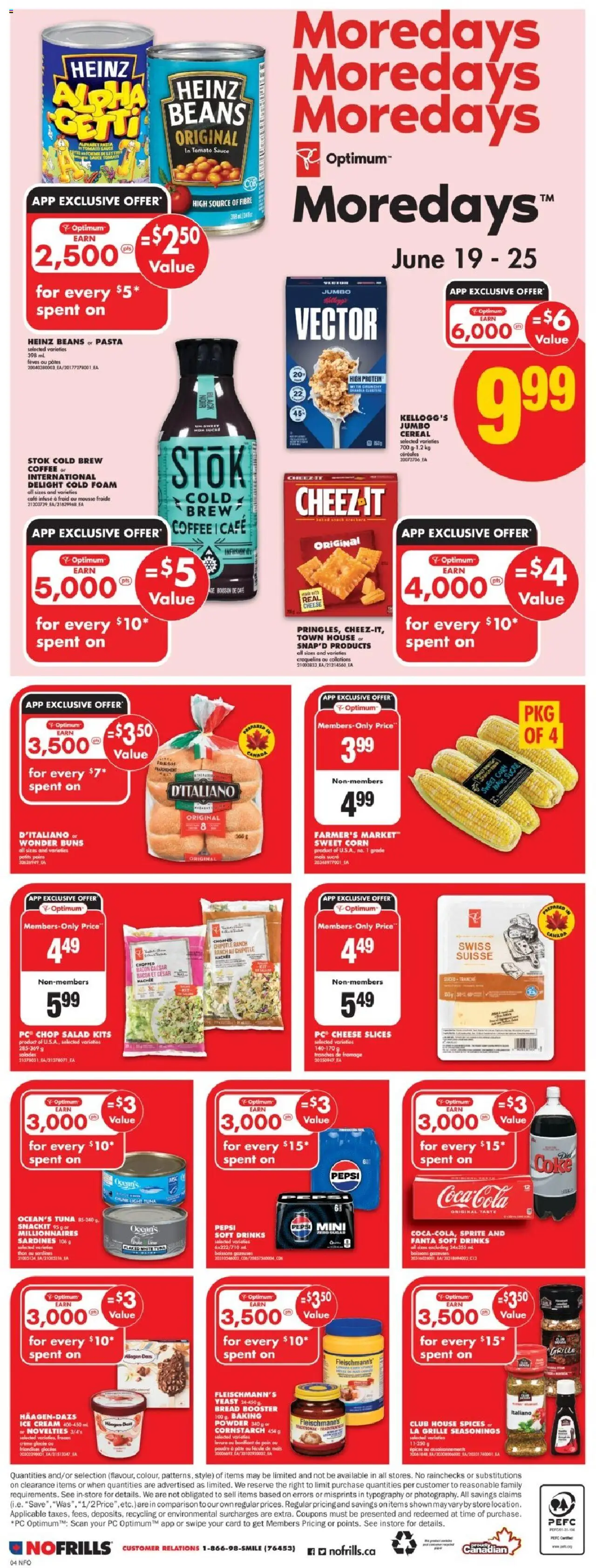 No Frills flyer valid from Jun 19, 2025 - page number 4