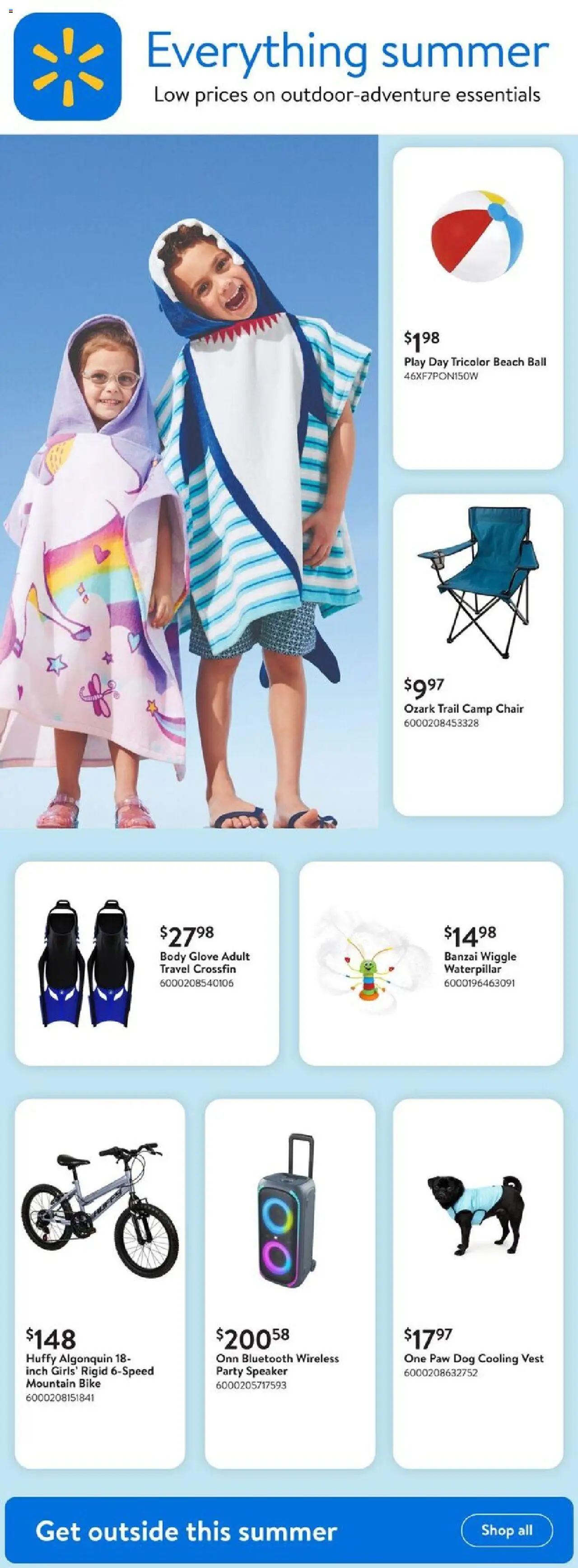 Walmart flyer valid from Jun 19, 2025 - page number 1